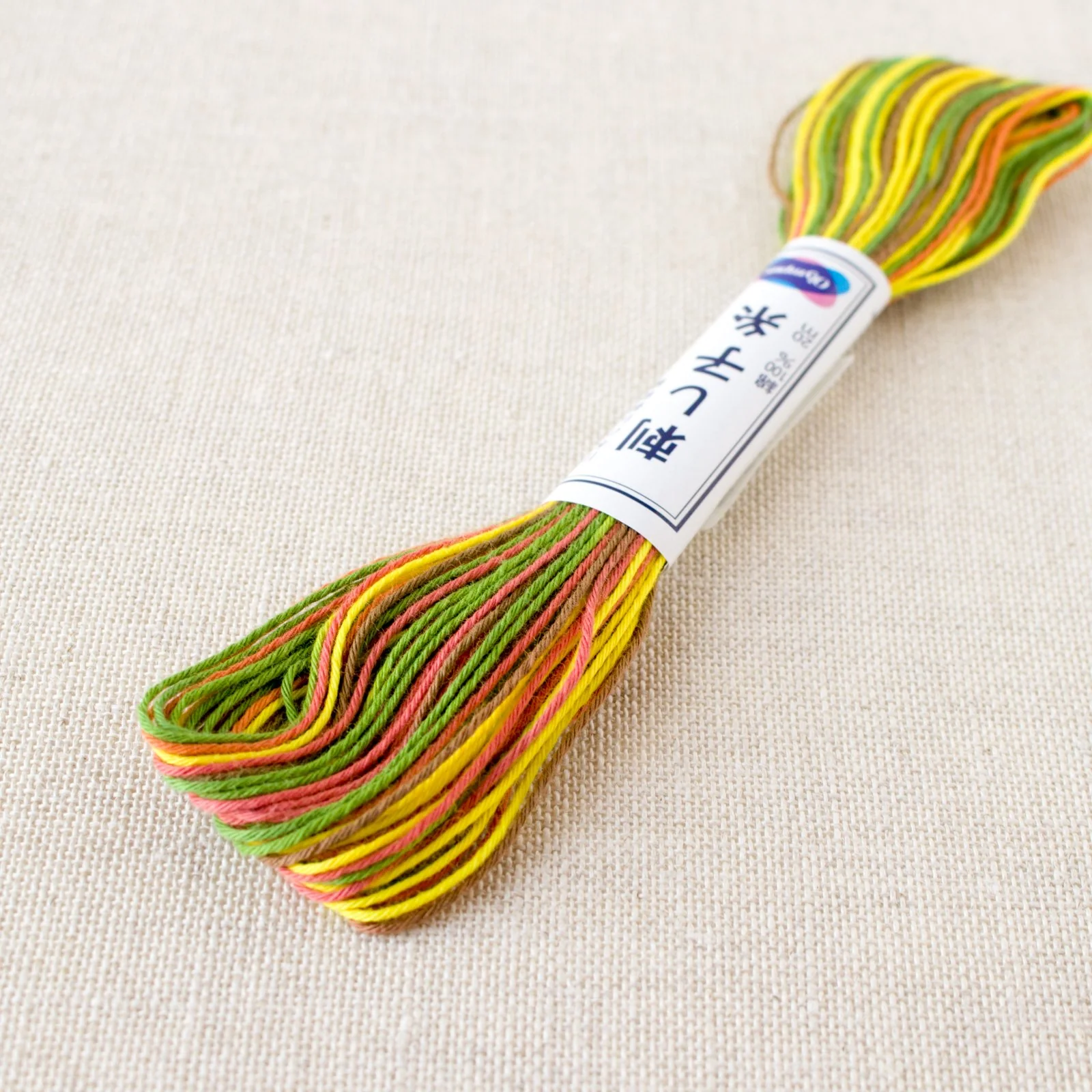 Japanese Sashiko Thread - Variegated Autumn Leaf (#71) - Image 3
