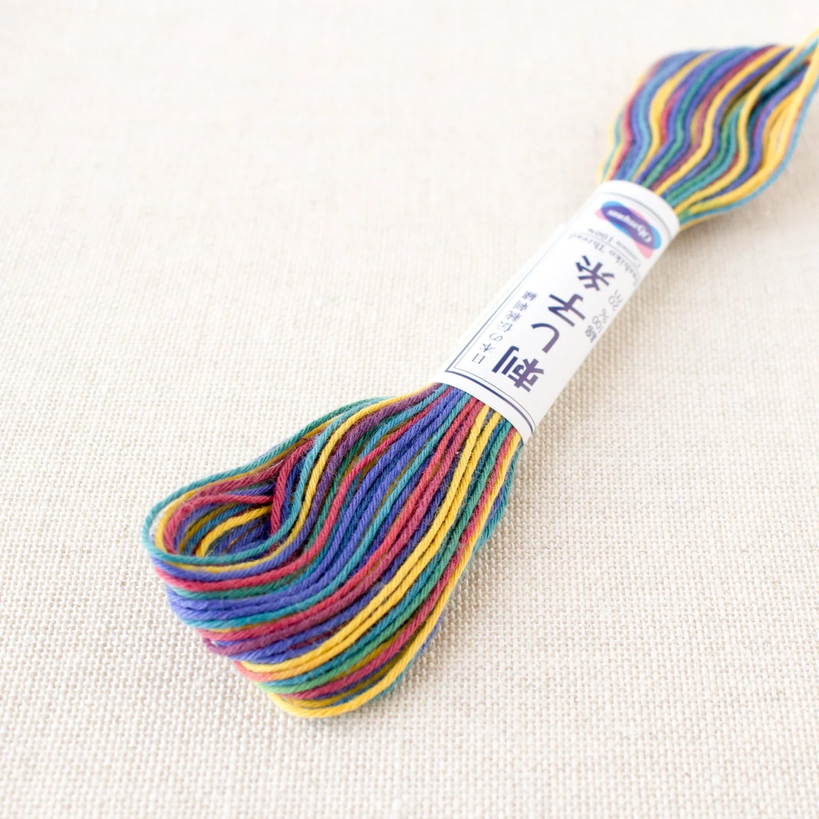 Japanese Sashiko Thread - Variegated Confetti (#74) - Image 3