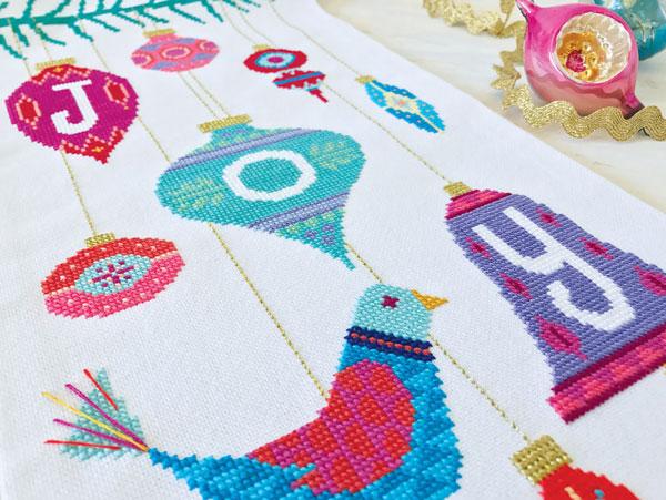 Joy Cross Stitch Pattern - Image 3