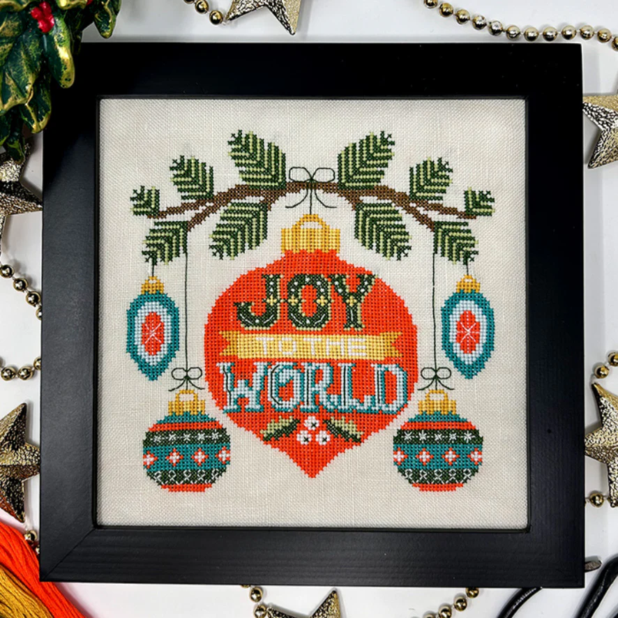 Joy to the World Cross Stitch Pattern
