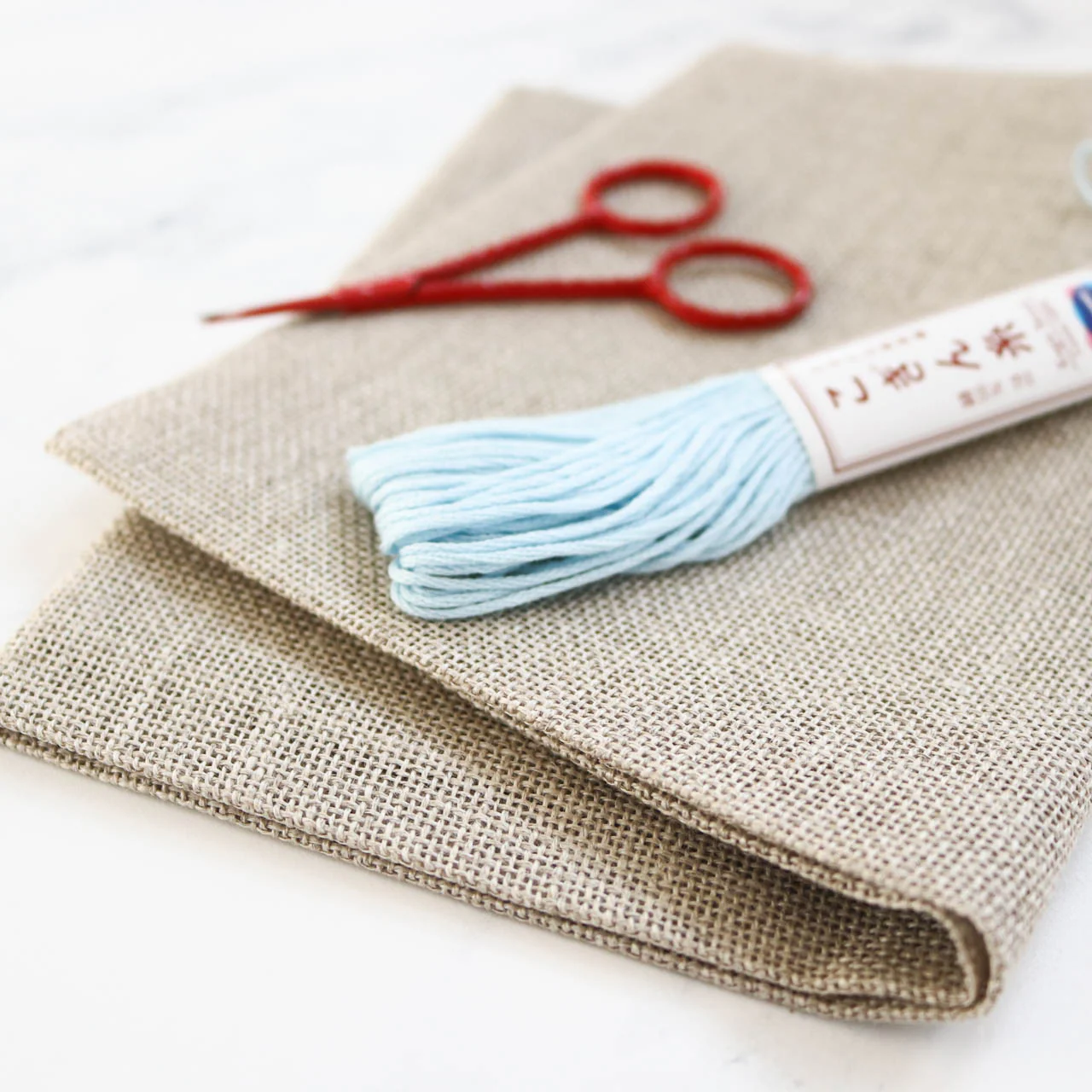 Linen Fabric for Kogin Embroidery - Image 3