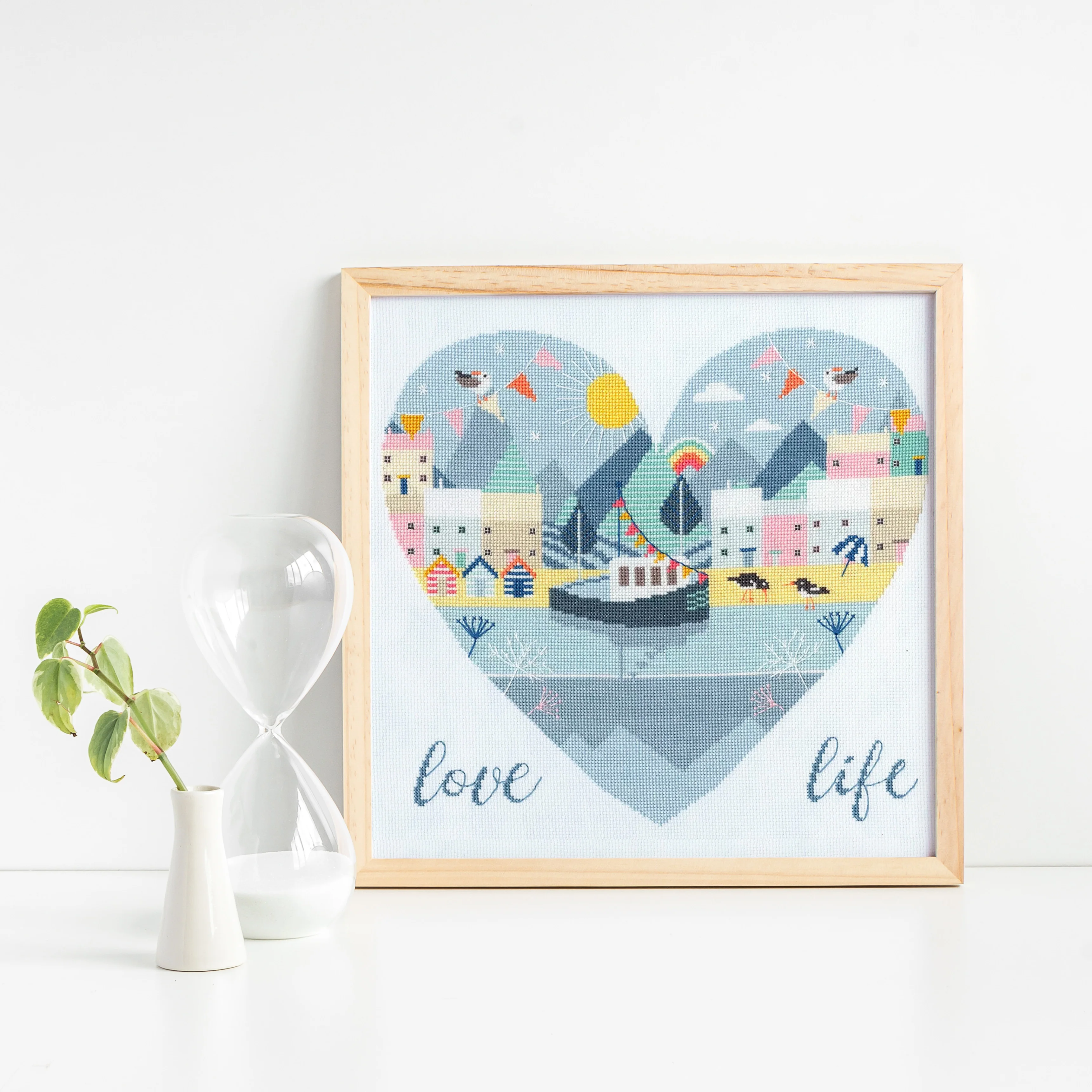 Love Life Cross Stitch Kit - Image 2