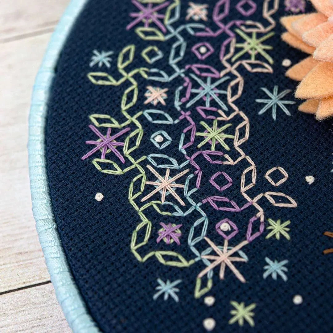 Magical Snowflakes Cross Stitch Pattern - Image 3