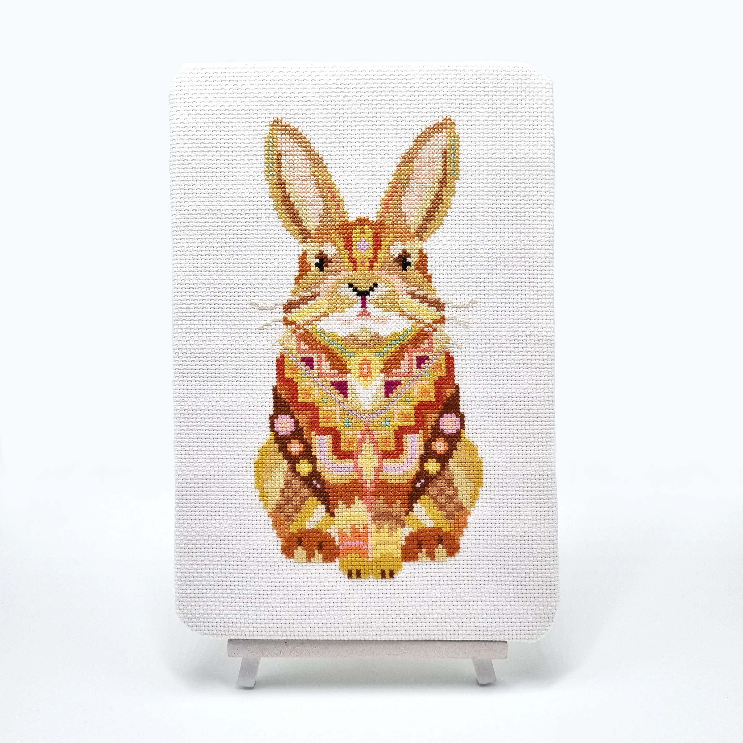 Mandala Rabbit Cross Stitch Pattern - Image 3