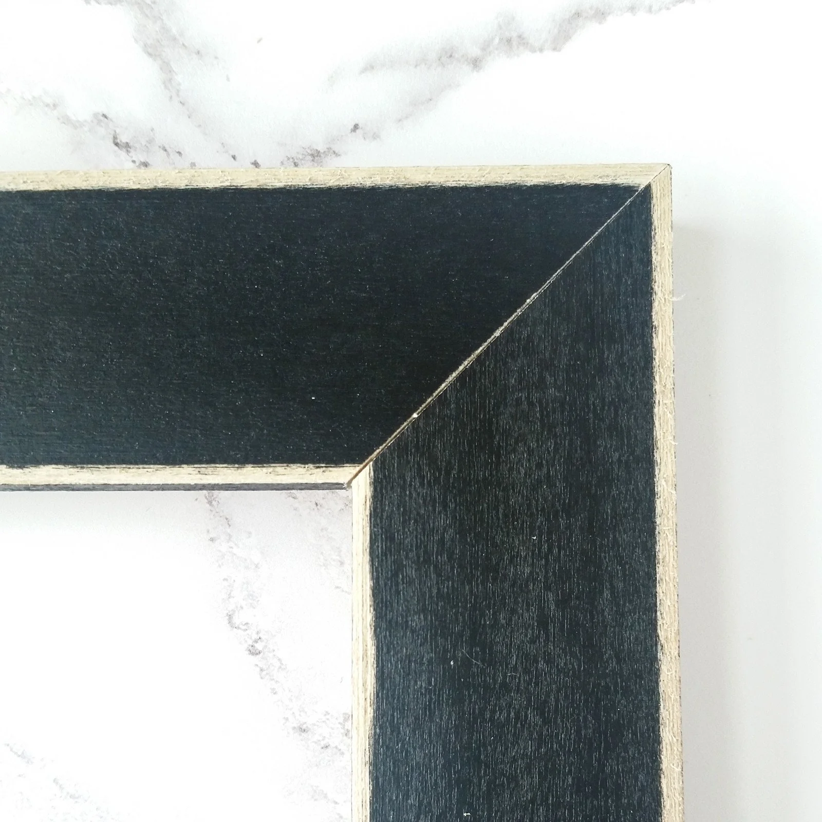 Matte Black Wood Frame for Cross Stitch and Embroidery - 6" x 8" - Image 2