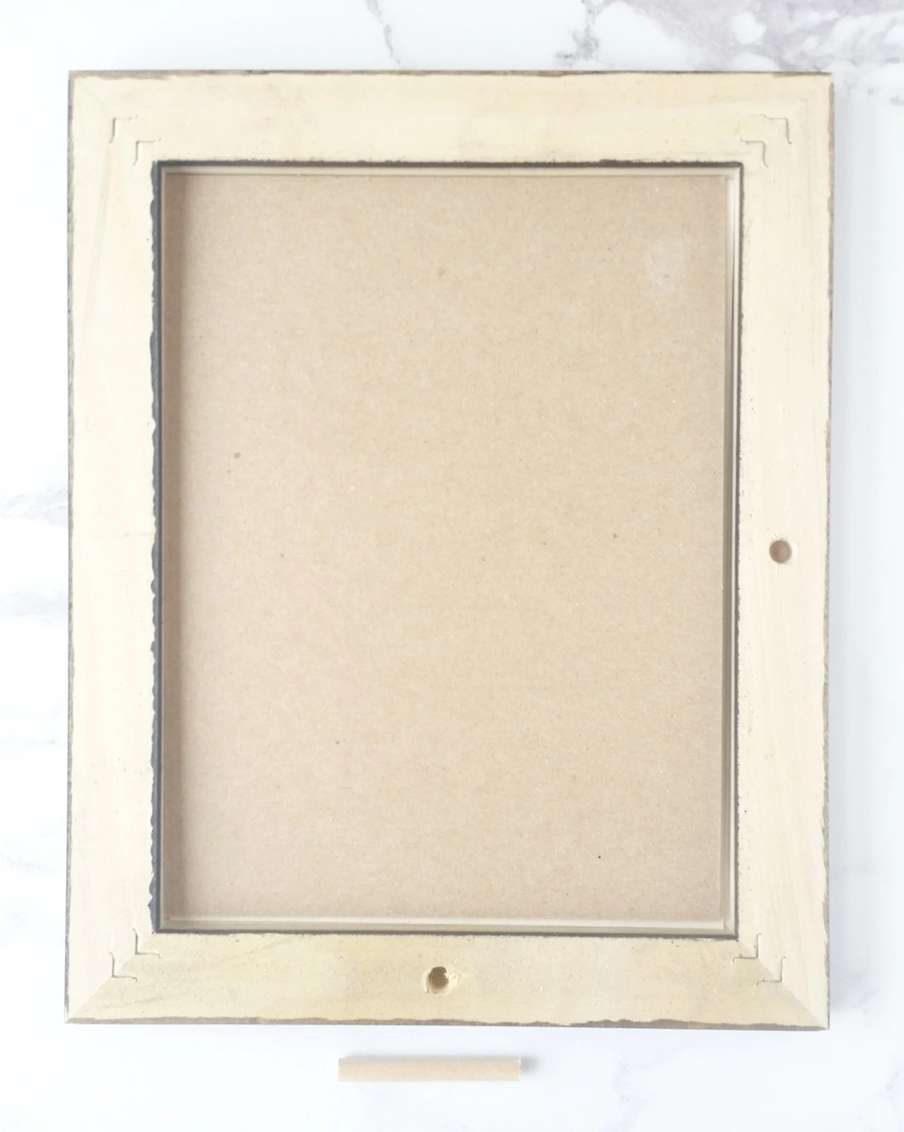 Matte Black Wood Frame for Cross Stitch and Embroidery - 6" x 8" - Image 3
