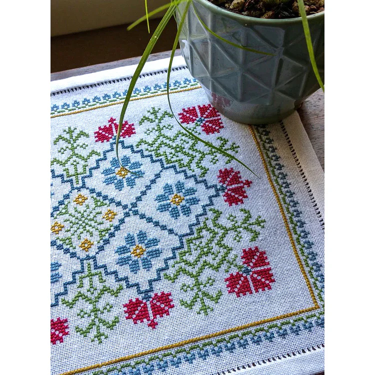Mediterranean Folk Cross Stitch Kit - Florina - Image 2