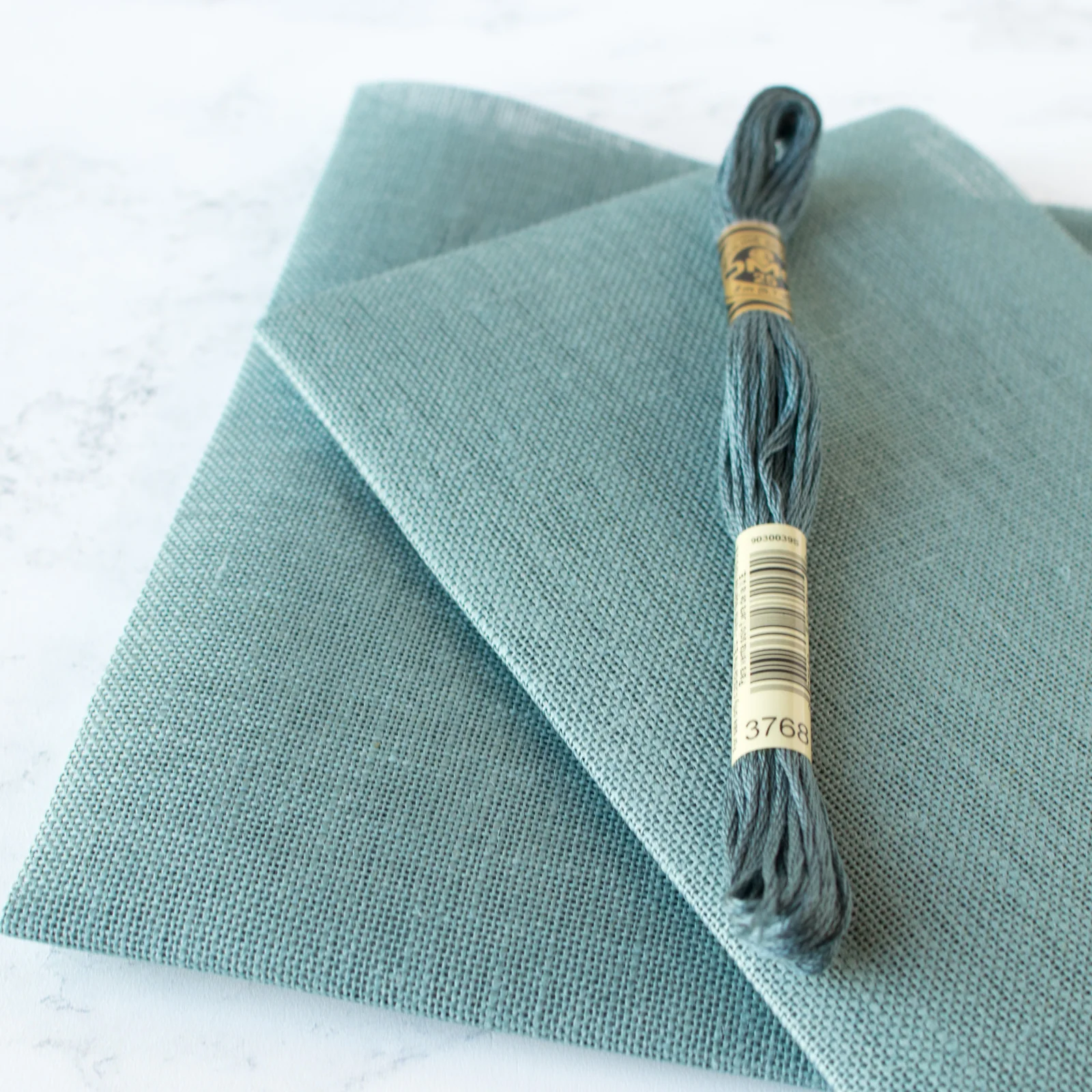 Mediterranean Sea Linen Cross Stitch Fabric - Image 4