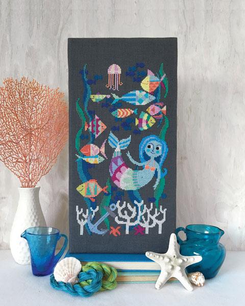 Mermaid Lagoon Cross Stitch Pattern - Image 2