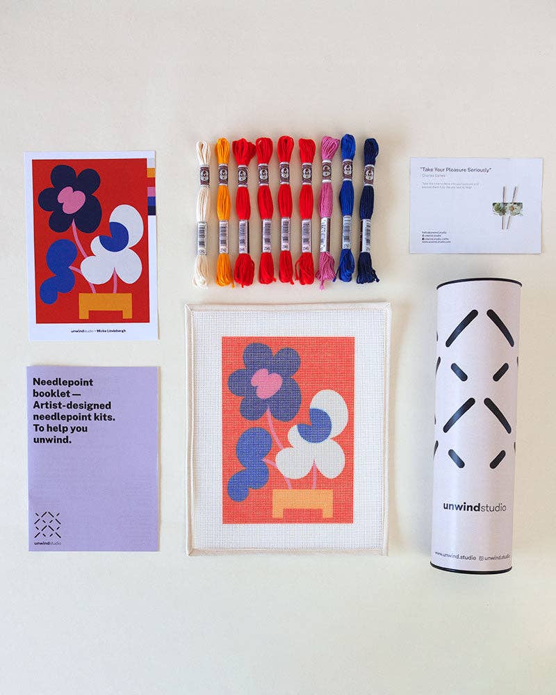 Mickebana Beginner Needlepoint Kit - Image 3