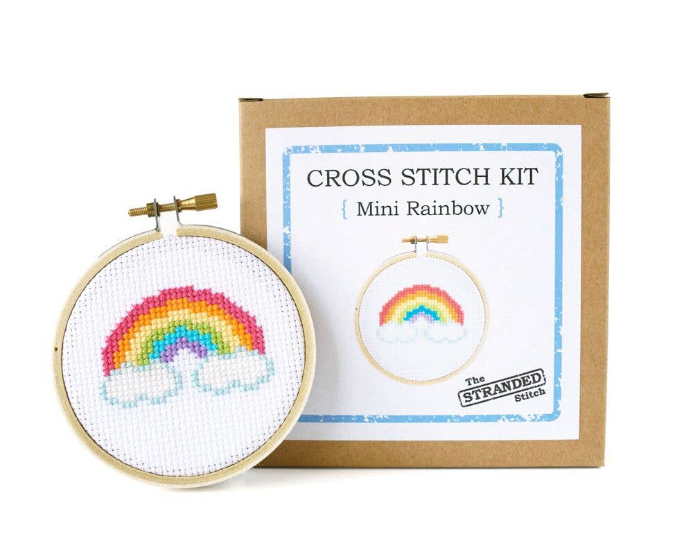 Mini Rainbow Cross Stitch Kit - Image 4