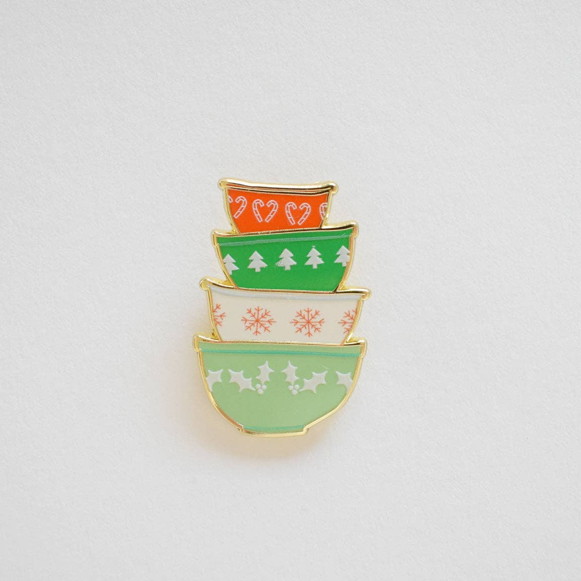 Holiday Mixing Bowls Needle Minder - Image 3
