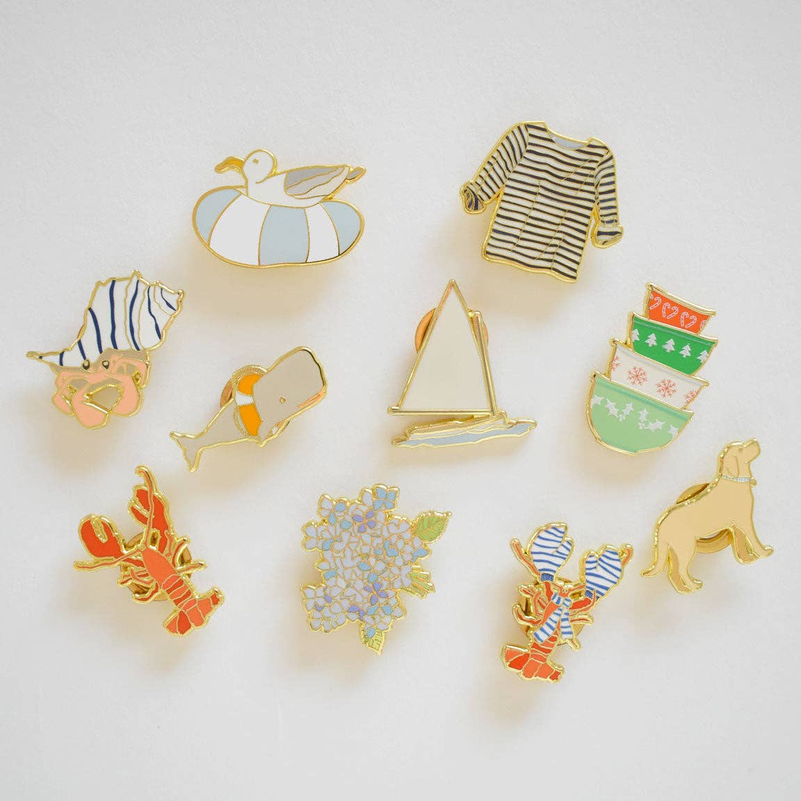 Holiday Mixing Bowls Needle Minder - Image 4