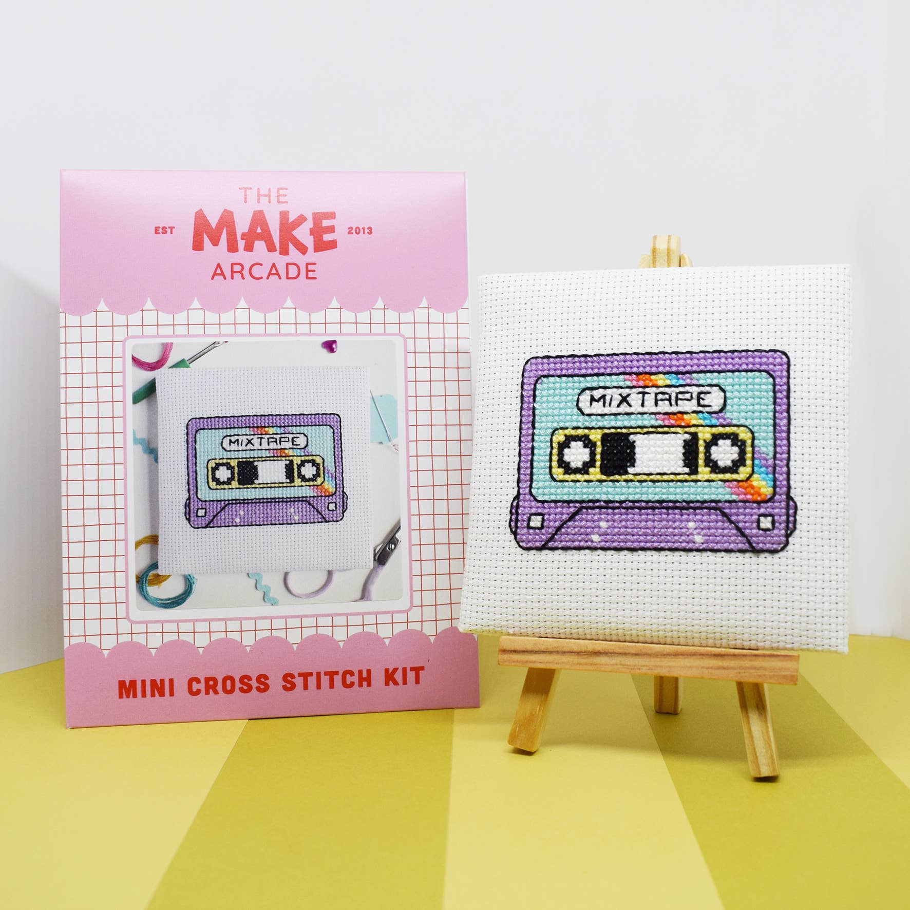 Mixtape Mini Cross Stitch Kit - Image 2