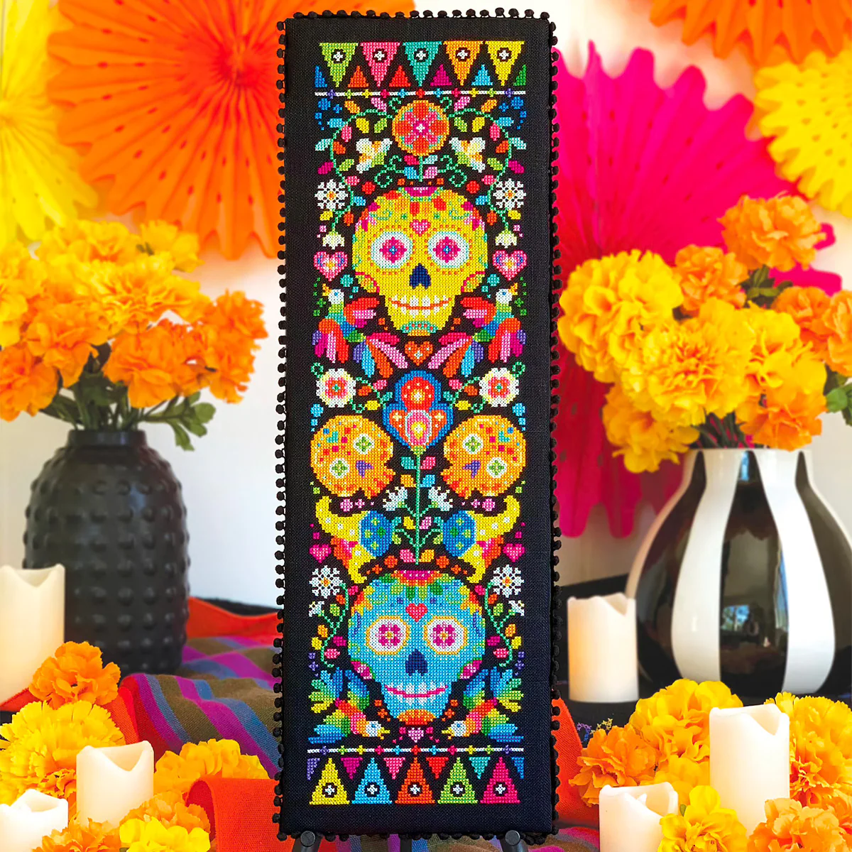 Memento Mori Cross Stitch Pattern