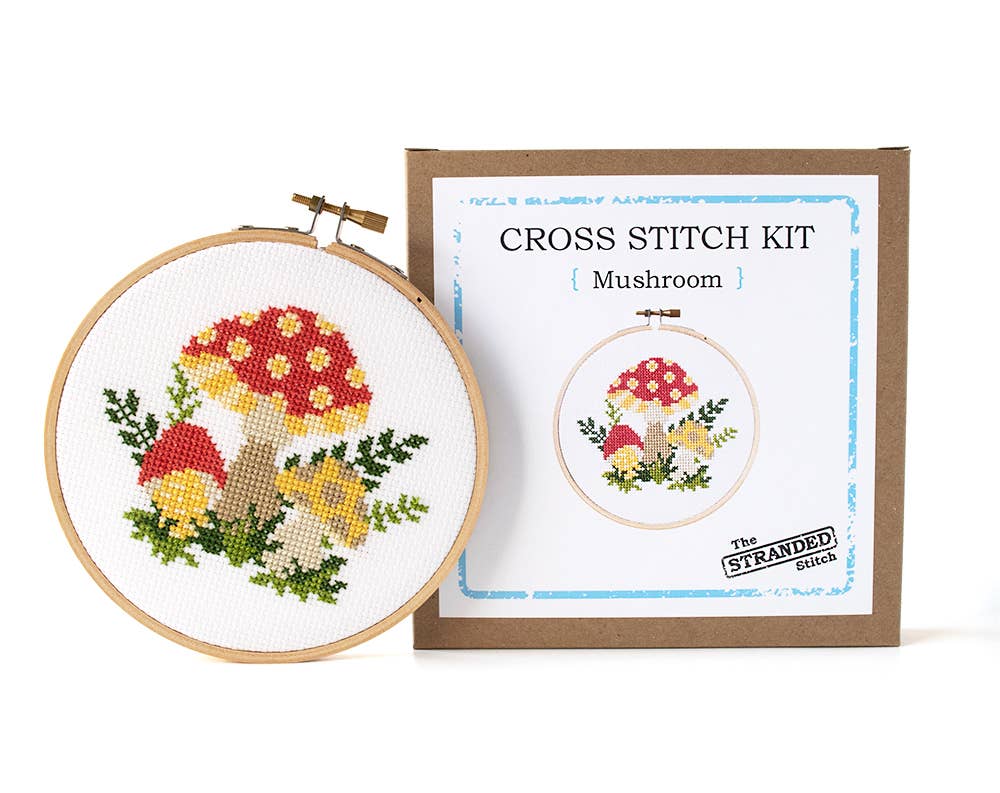 Mushroom Cross Stitch Kit - Image 3