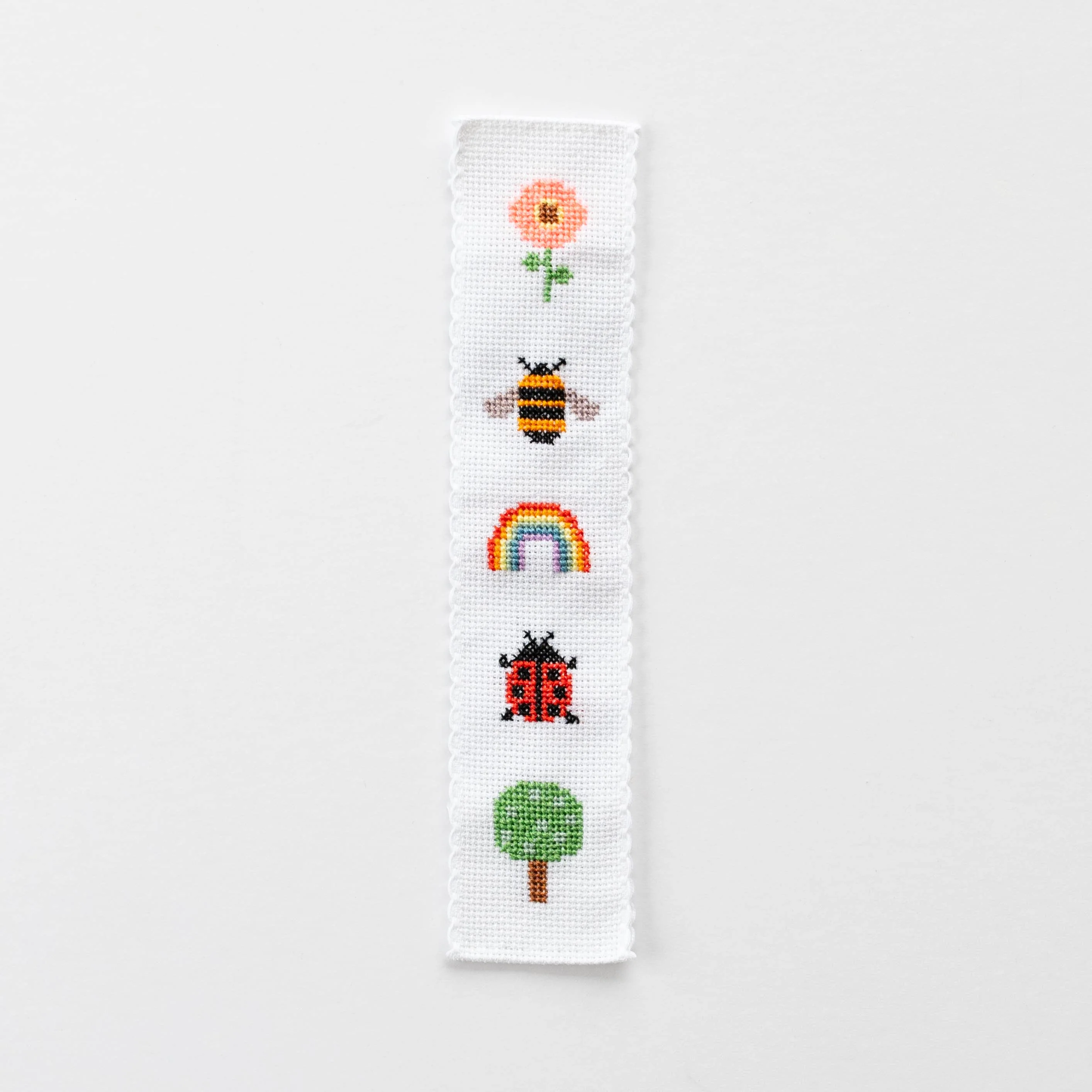 Cross Stitch Bookmark Kit - Nature Rainbow - Image 3