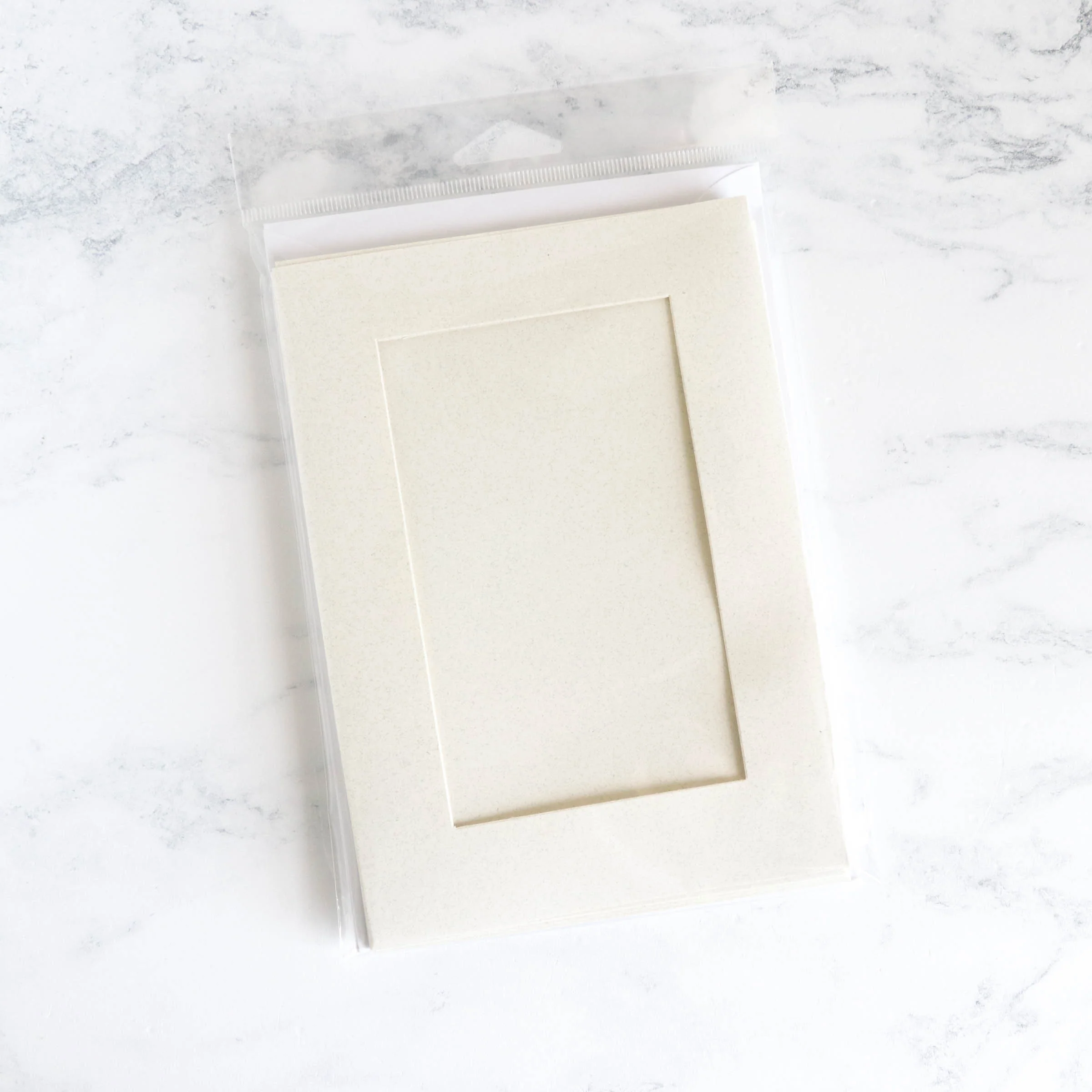 Needlework Cards With Rectangular Opening - Pack of 5 - Image 3