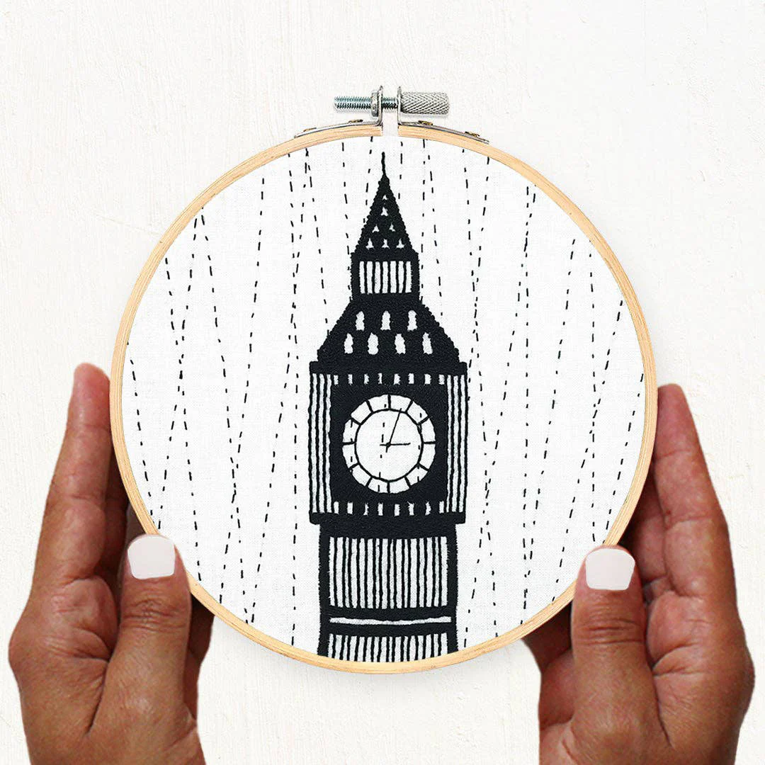 London Hand Embroidery Kit - Big Ben - Image 3