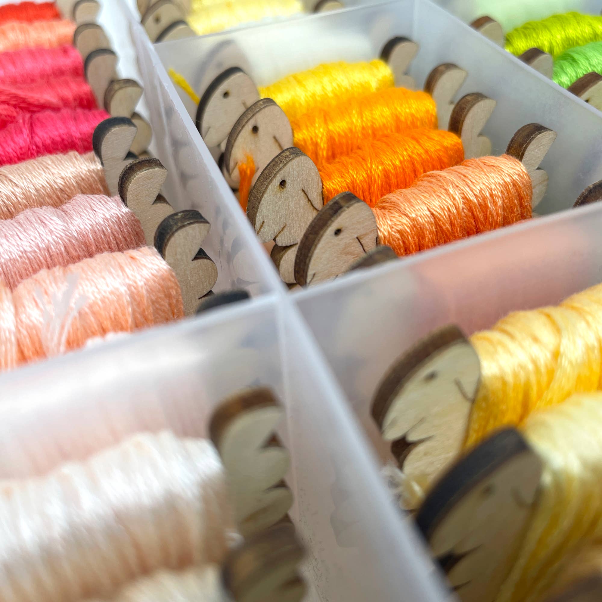 Nordic Sheep Thread Bobbins (Set of 10) - Image 4