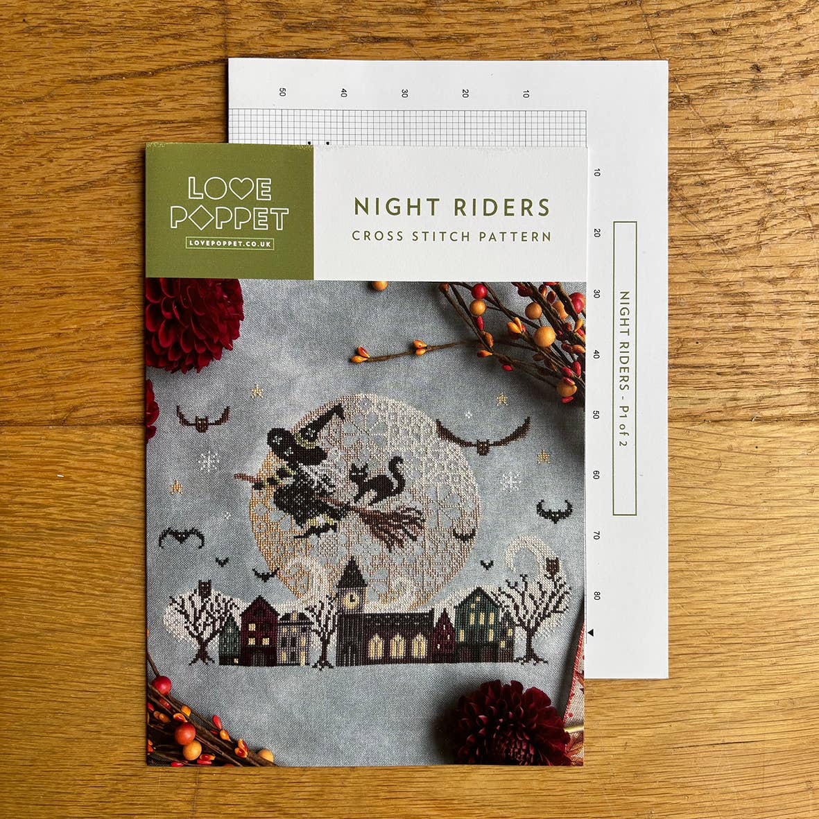 Night Riders Cross Stitch Pattern - Image 2