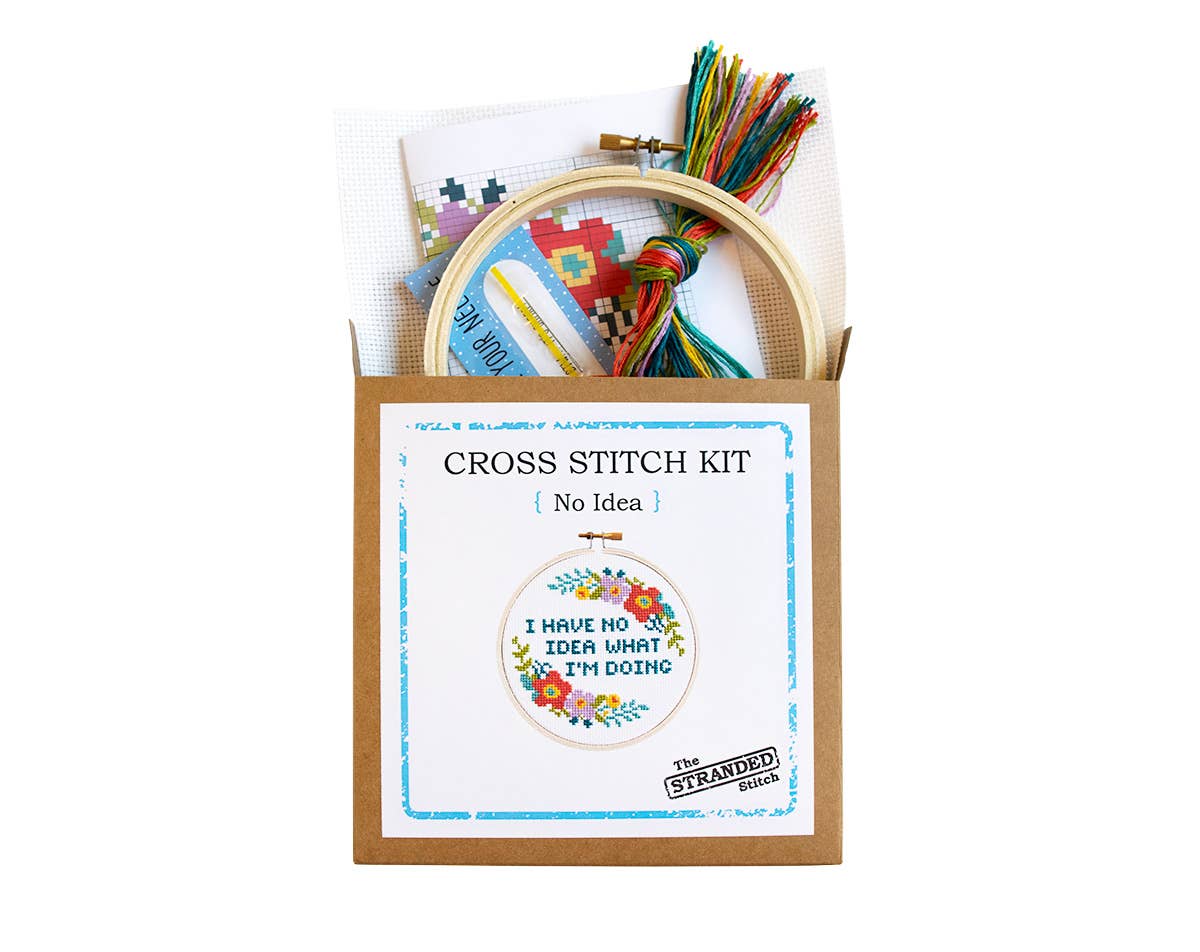 No Idea Cross Stitch Kit - Image 3