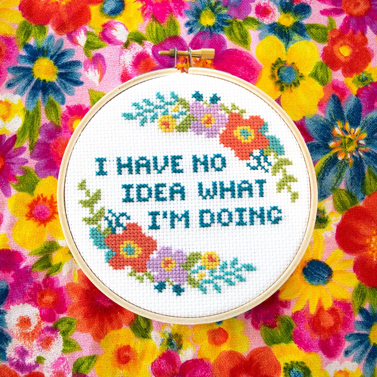 No Idea Cross Stitch Kit - Image 4