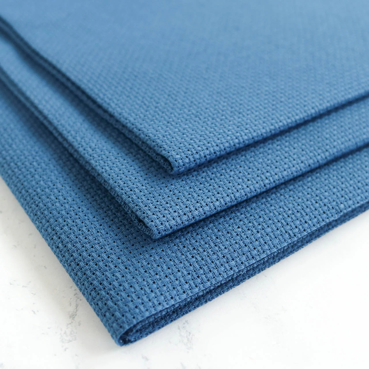 Nordic Blue Aida Cross Stitch Fabric - Image 2