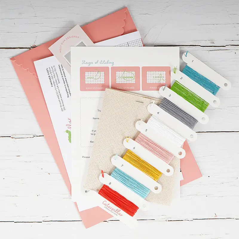 Oh Sew Crafty Cross Stitch Kit - Image 3