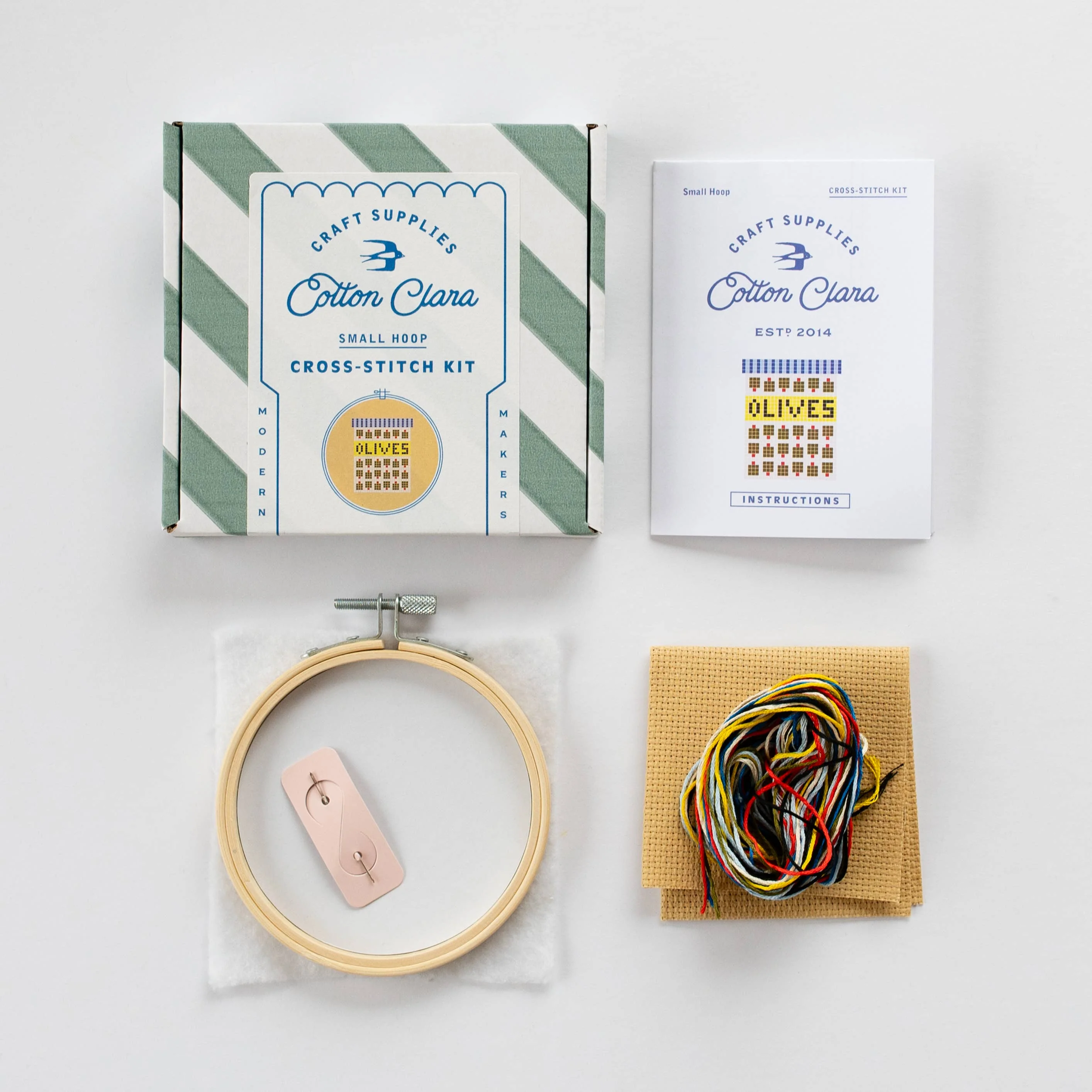 Olives Cross Stitch Kit - Image 3