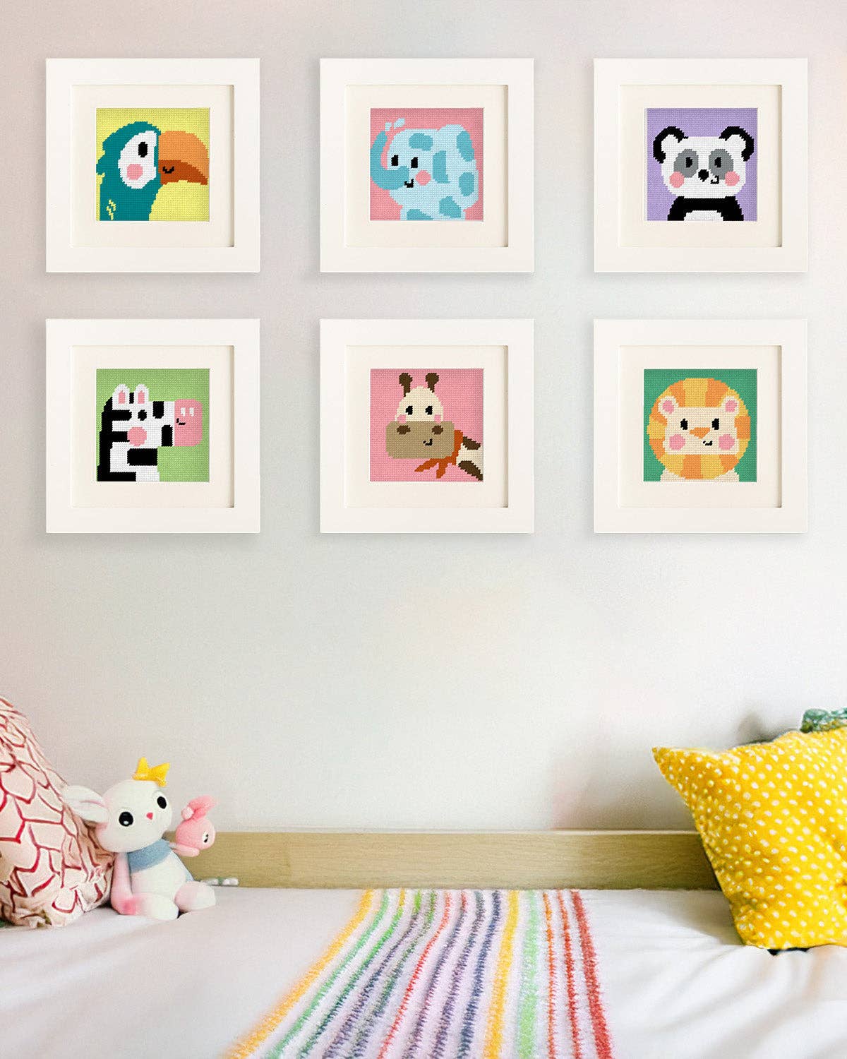 Needlepoint Kit for Kids - Pepper, the Panda - Image 5