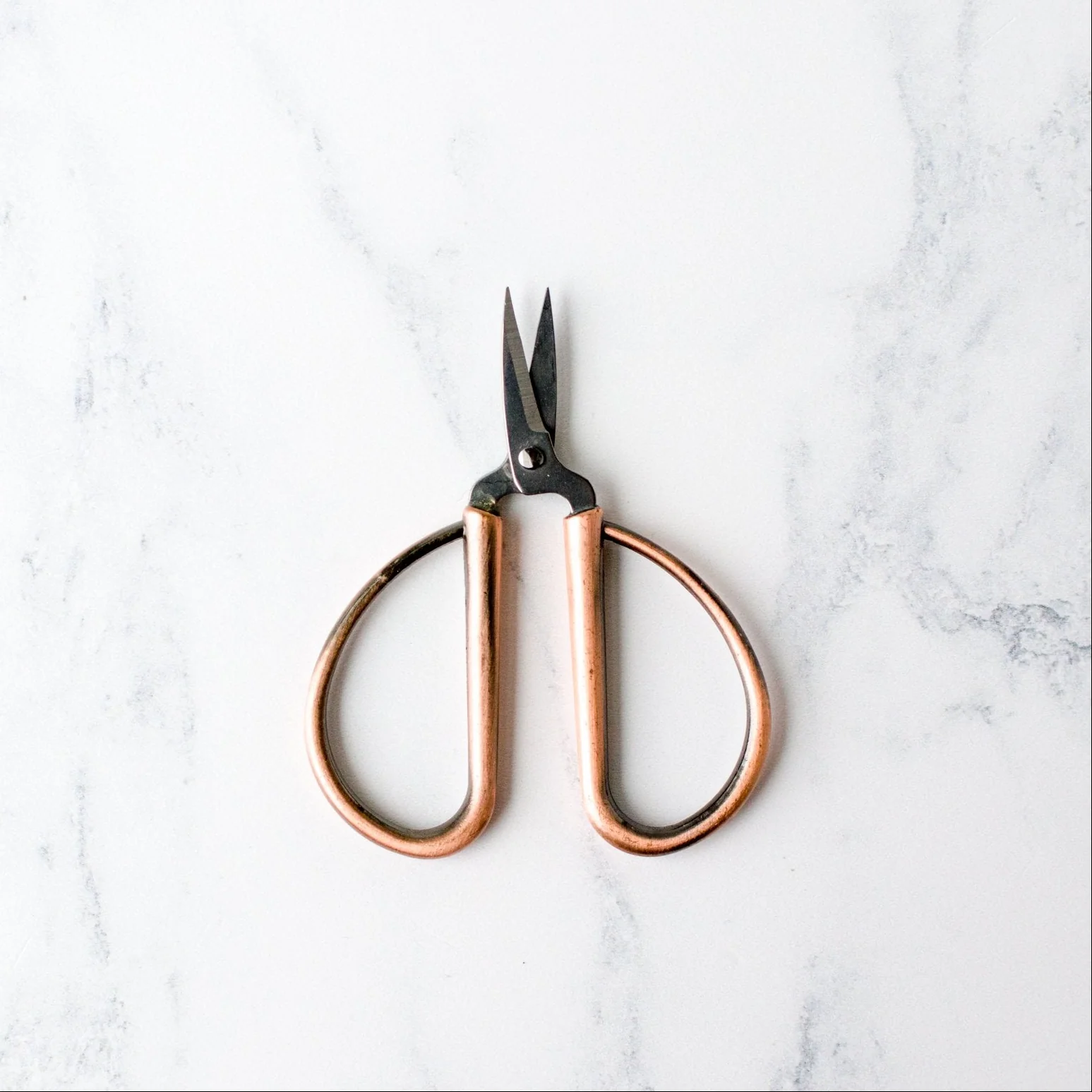 Petite Embroidery Scissors in Copper, Gold, and Silver