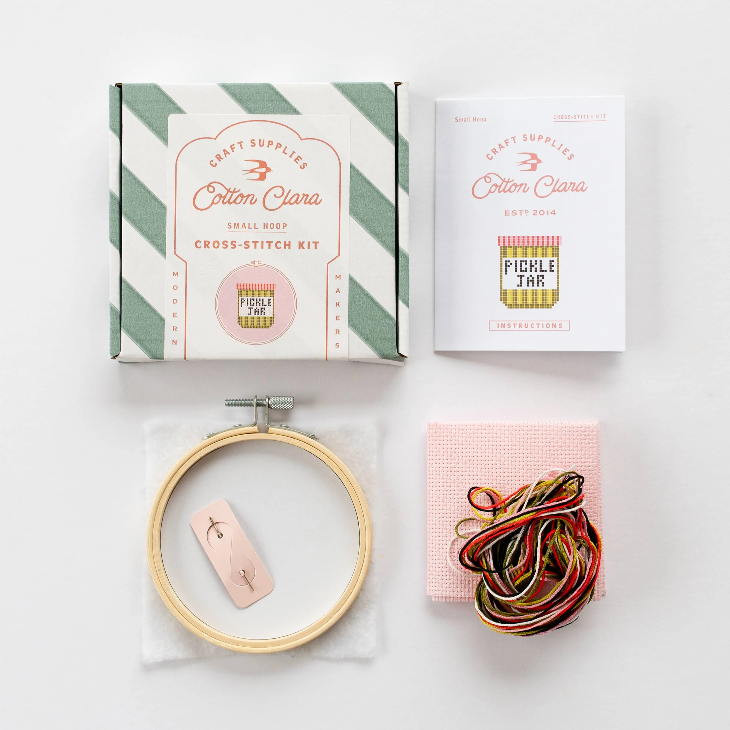 Pickle Jar Cross Stitch Kit - Image 3