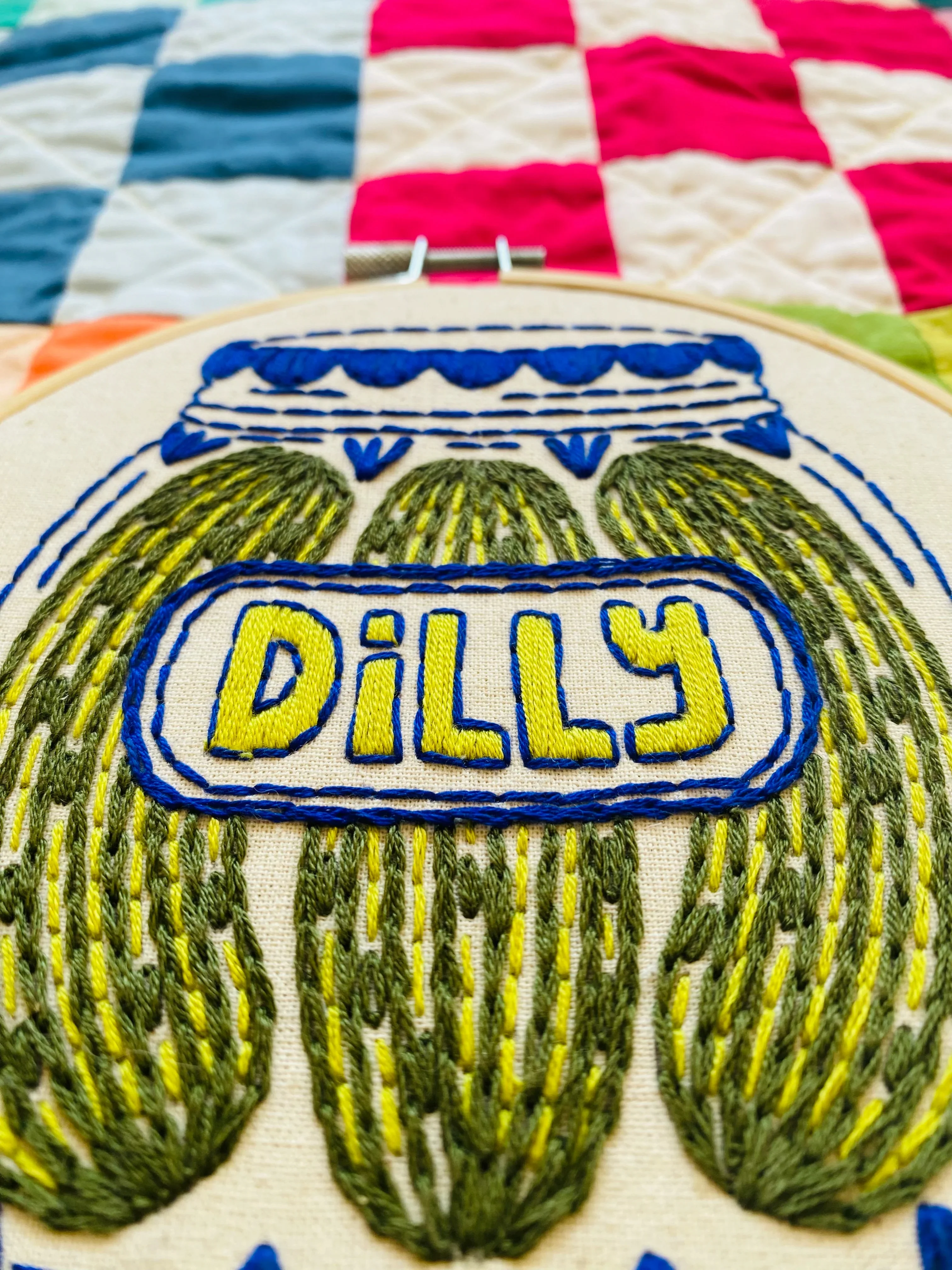Pickles Hand Embroidery Kit - Image 2