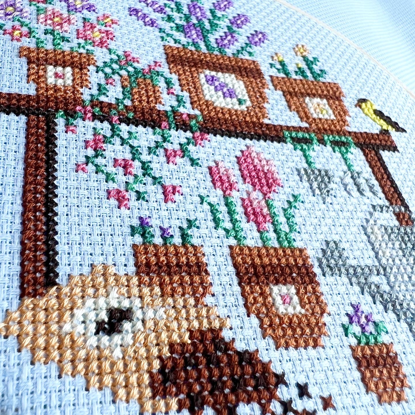 Potting Bench Cross Stitch Pattern - Image 3