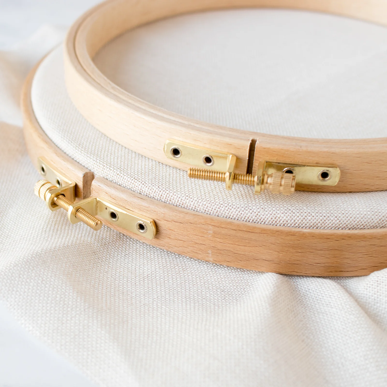 Premium Hardwood Embroidery Hoops - 5/8" Thick - Image 5