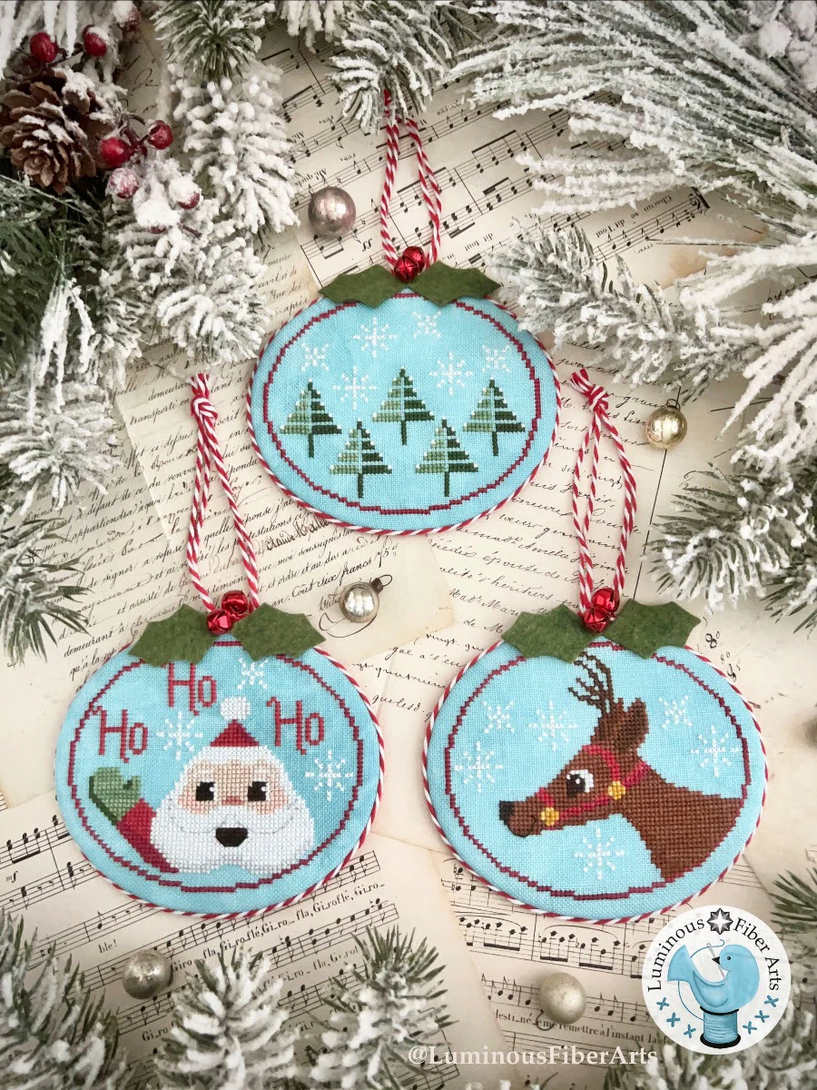 Wintergreen Christmas Cross Stitch Pattern - Image 2