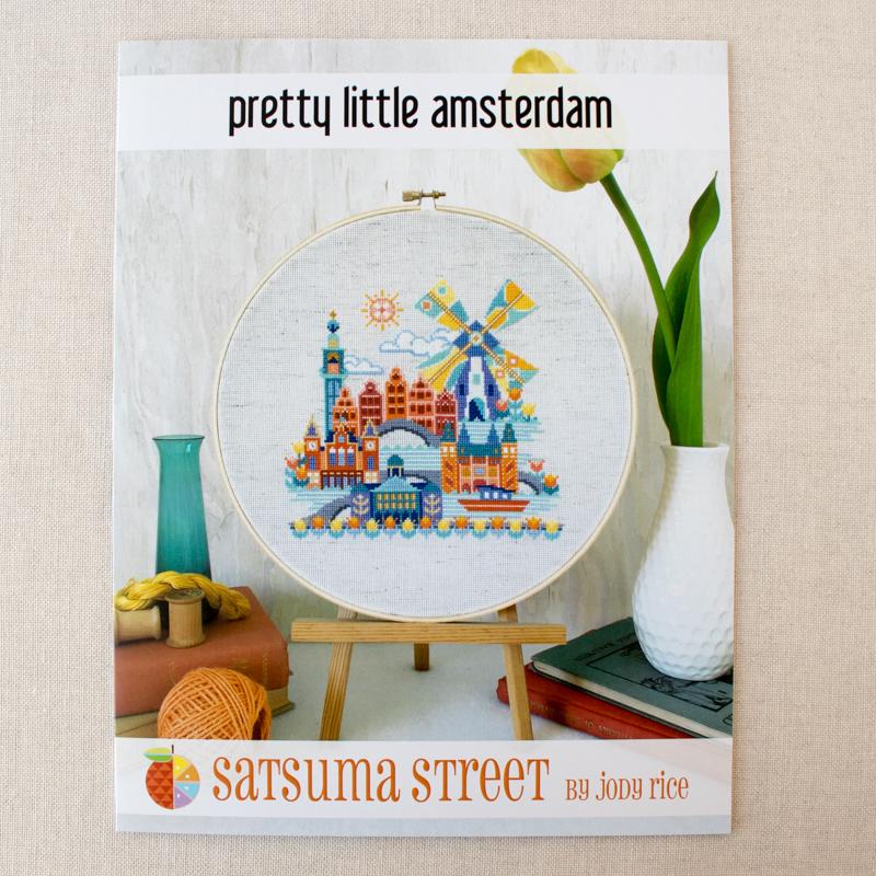 Pretty Little Amsterdam Cross Stitch Pattern - Image 3