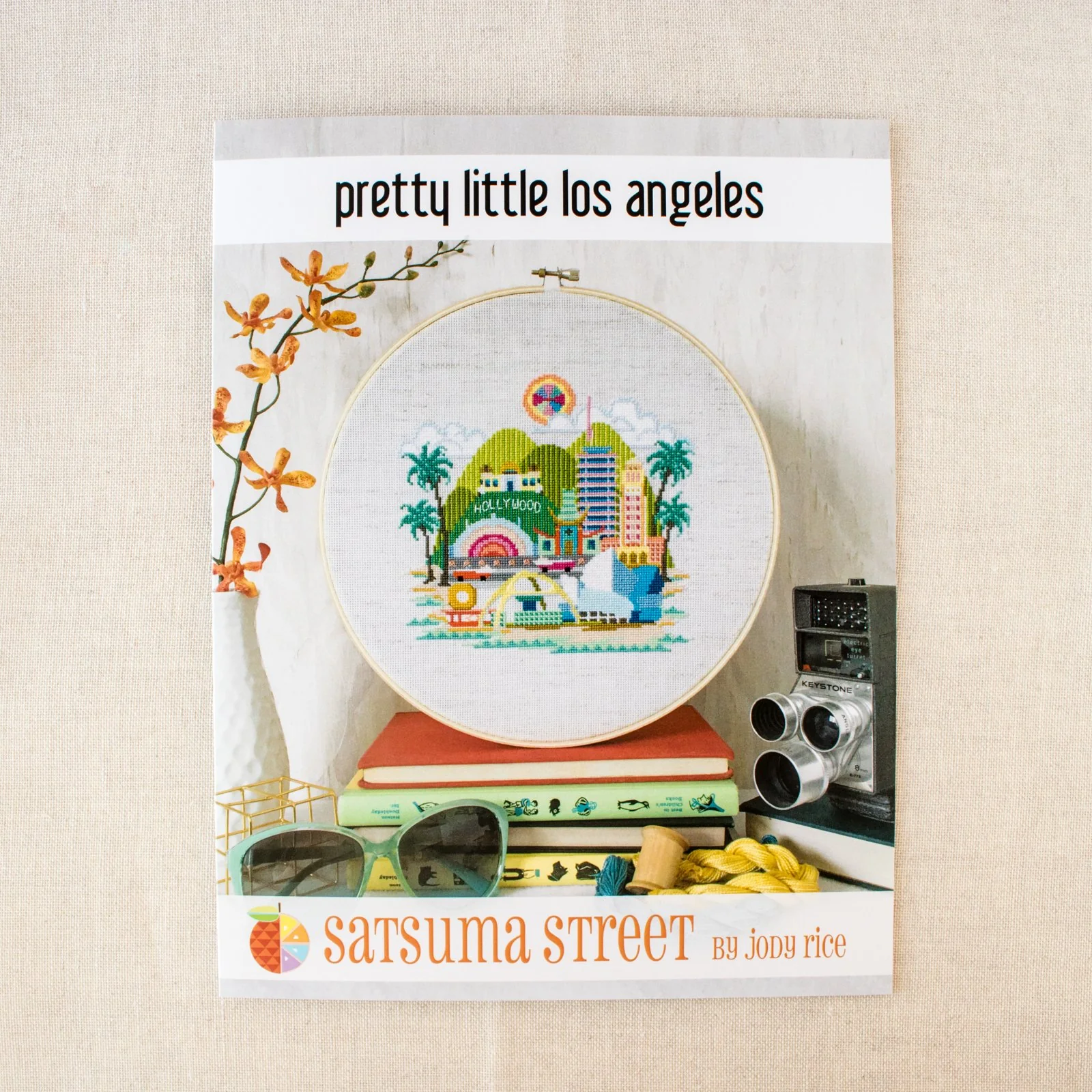 Pretty Little Los Angeles Cross Stitch Pattern - Image 4