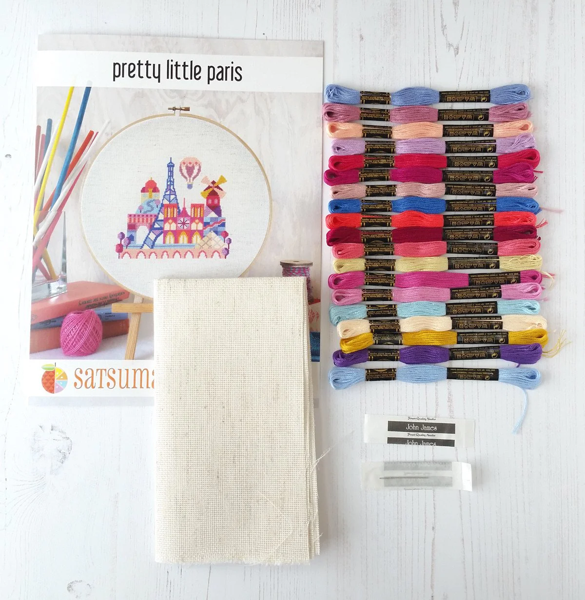 Pretty Little Paris Cross Stitch Pattern - Image 3