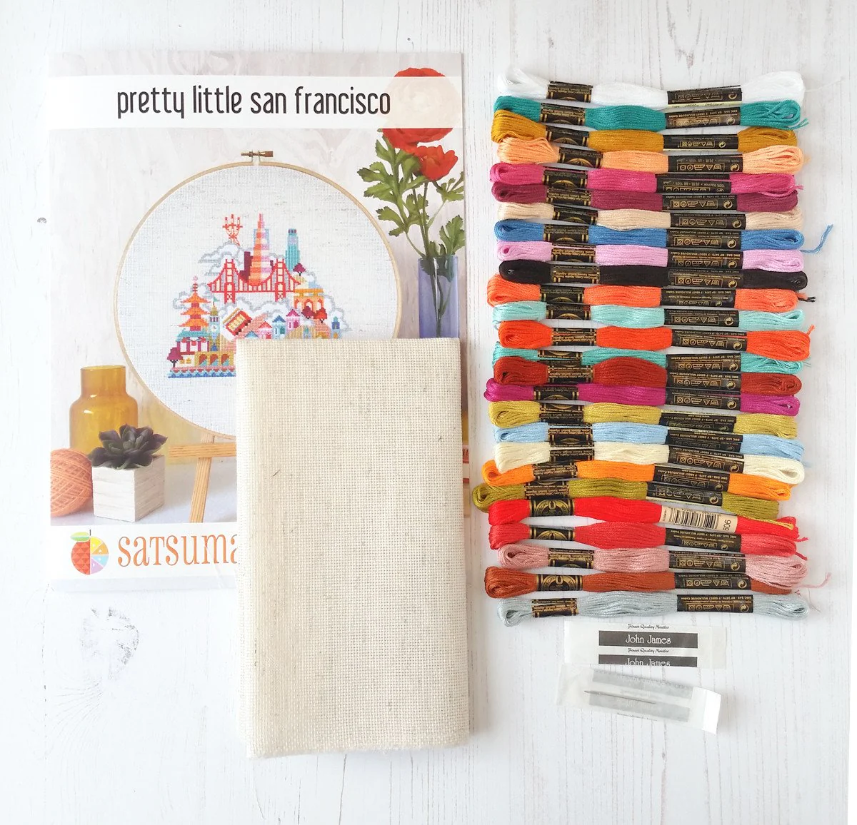 Pretty Little San Francisco Cross Stitch Pattern - Image 3