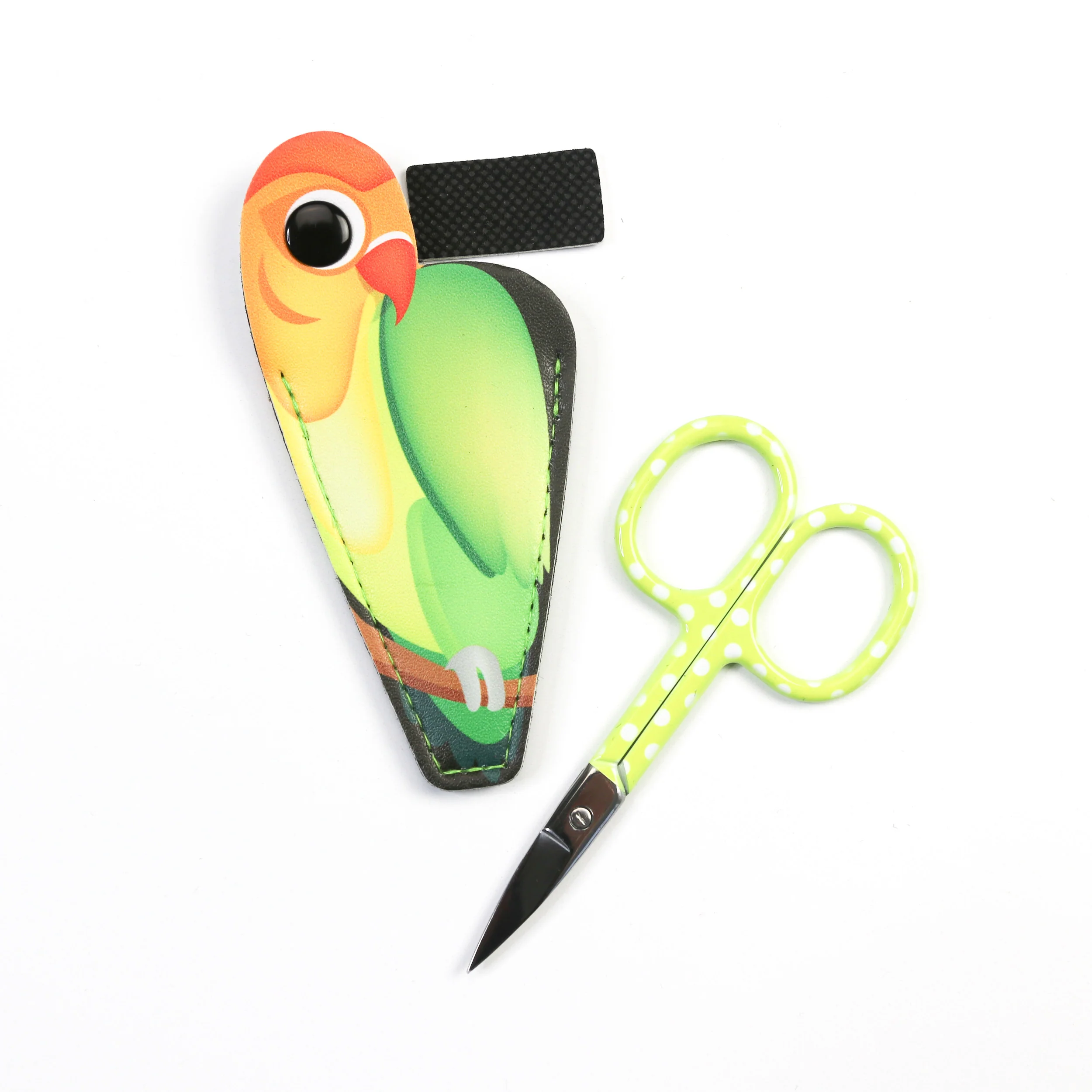 Purse Parrot Embroidery Scissors with Sheath - Image 2