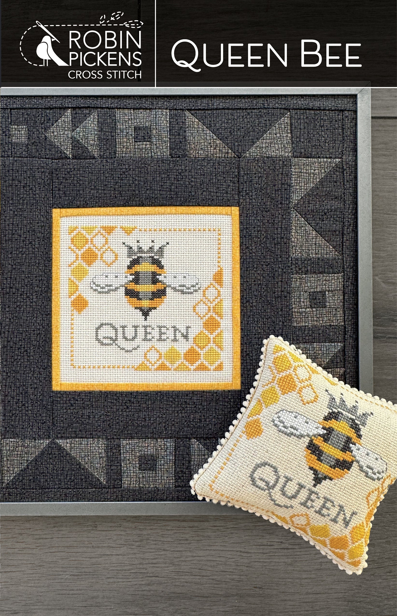 Queen Bee Cross Stitch Pattern - Image 2