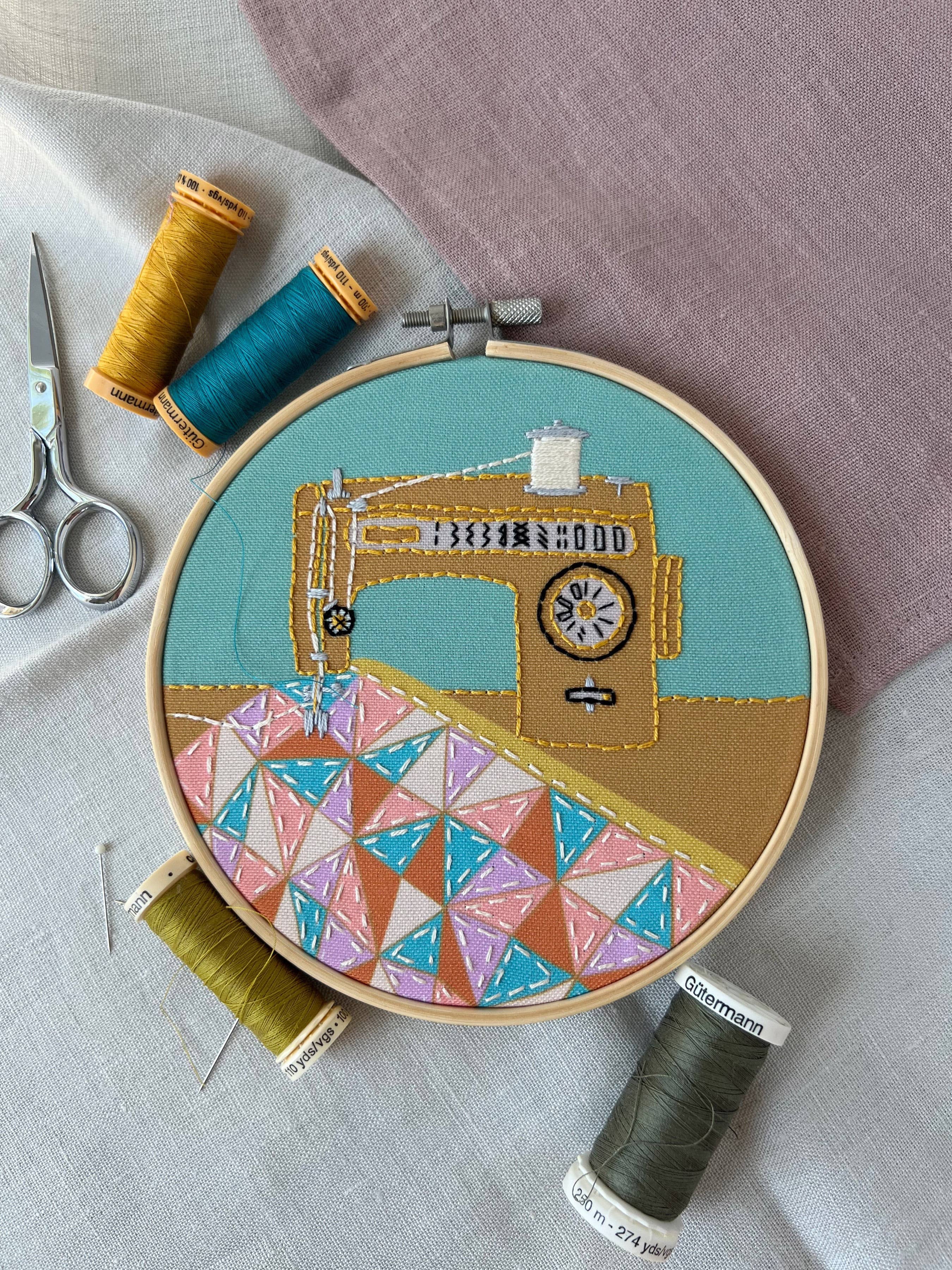 Quilting Hand Embroidery Kit - Image 2