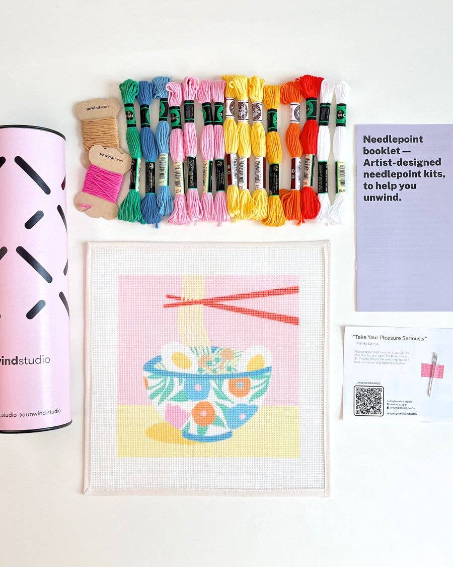 Ramen Night Needlepoint Kit - Image 3