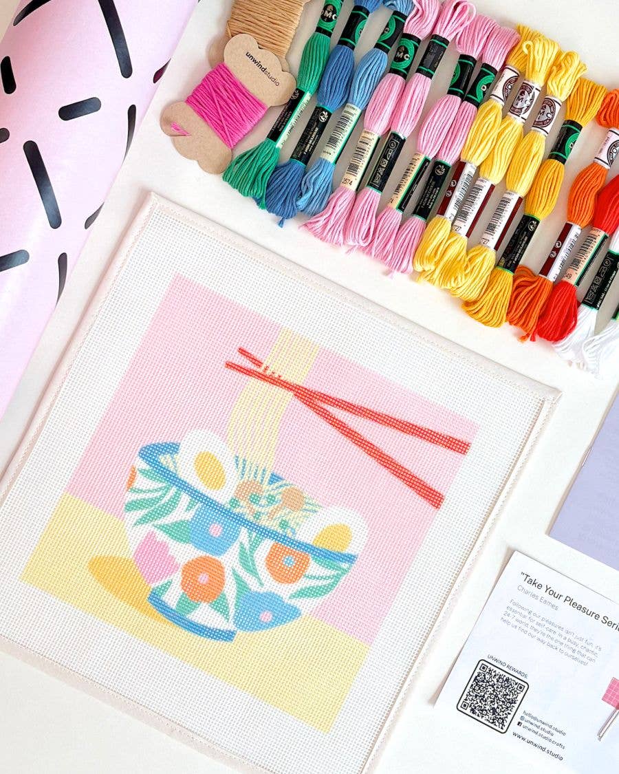 Ramen Night Needlepoint Kit - Image 4