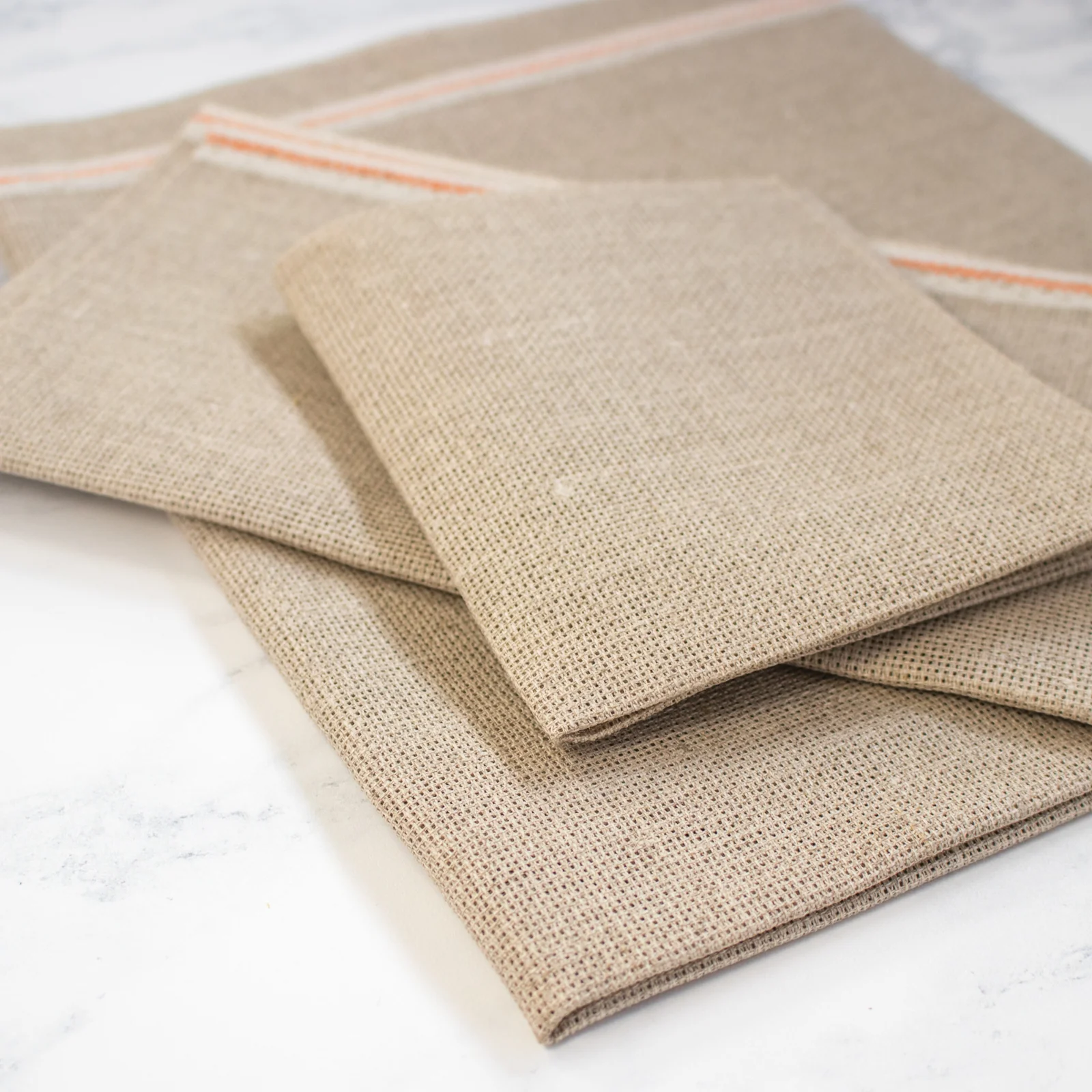 Raw Natural Aida Cross Stitch Fabric - Image 3