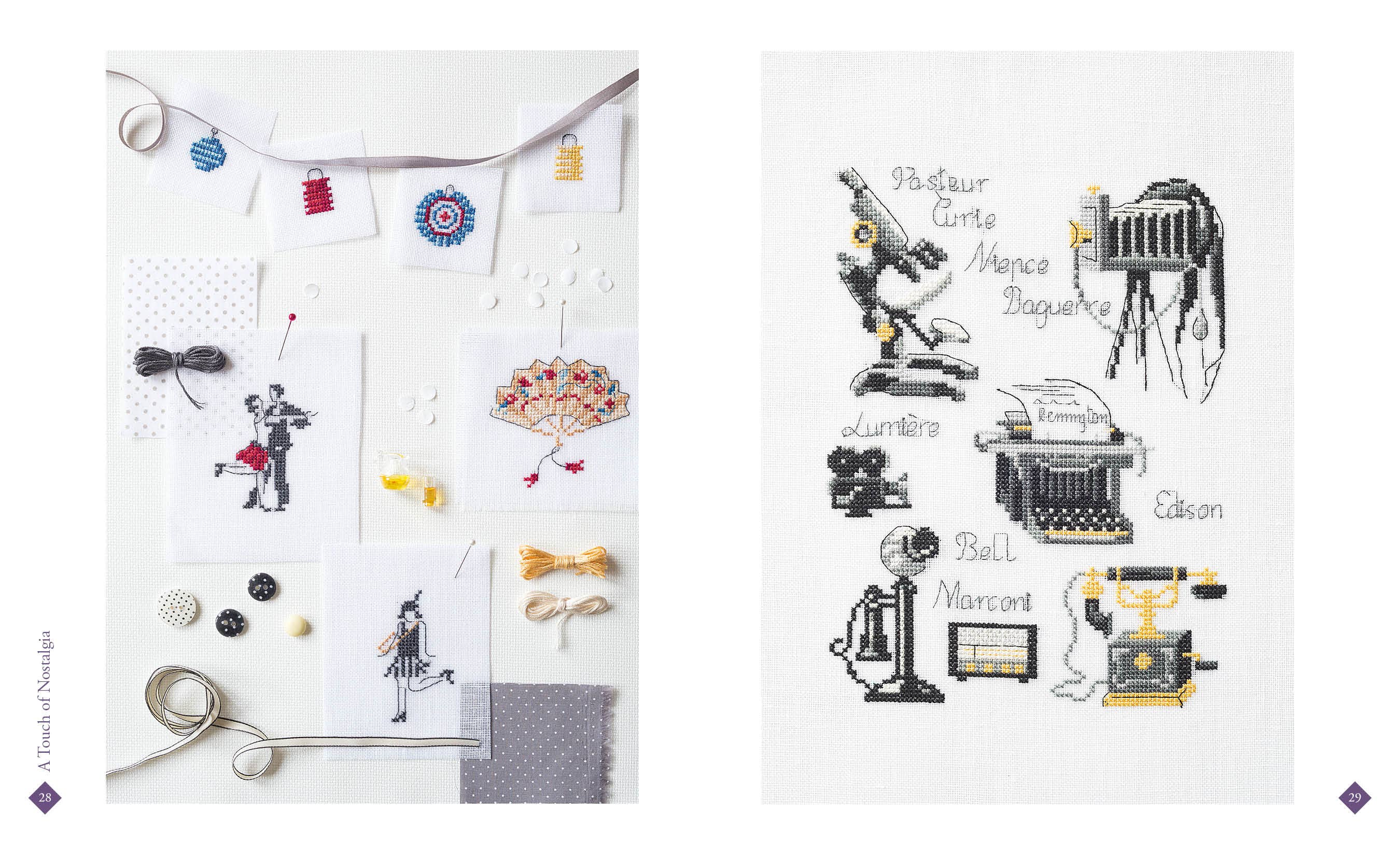 Retro Cross Stitch: 500 Patterns, French Charm for Your Stitchwork - Image 4