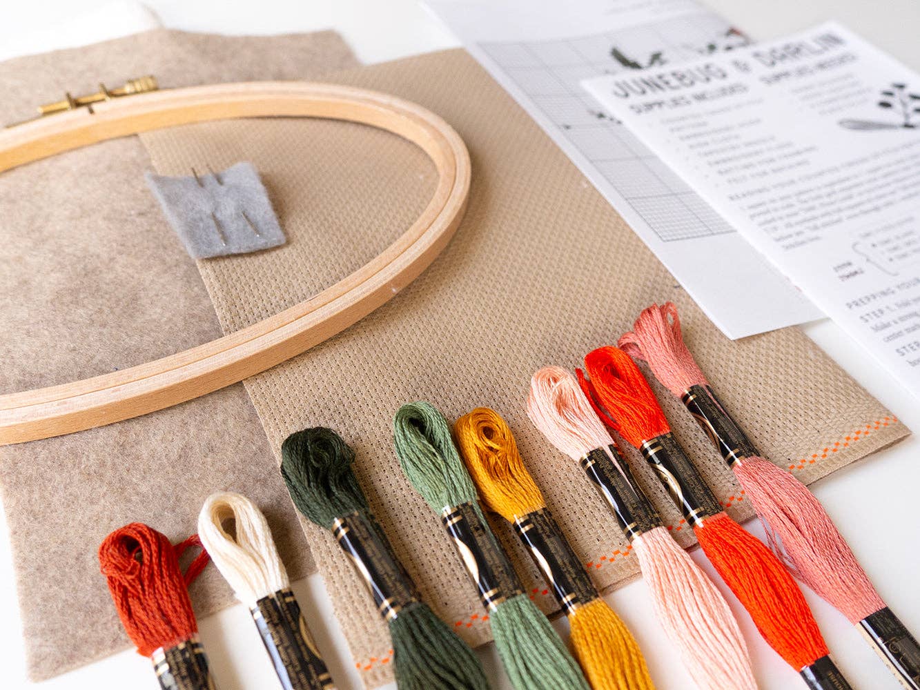 Rosy Chaos Cross Stitch Kit - Image 4