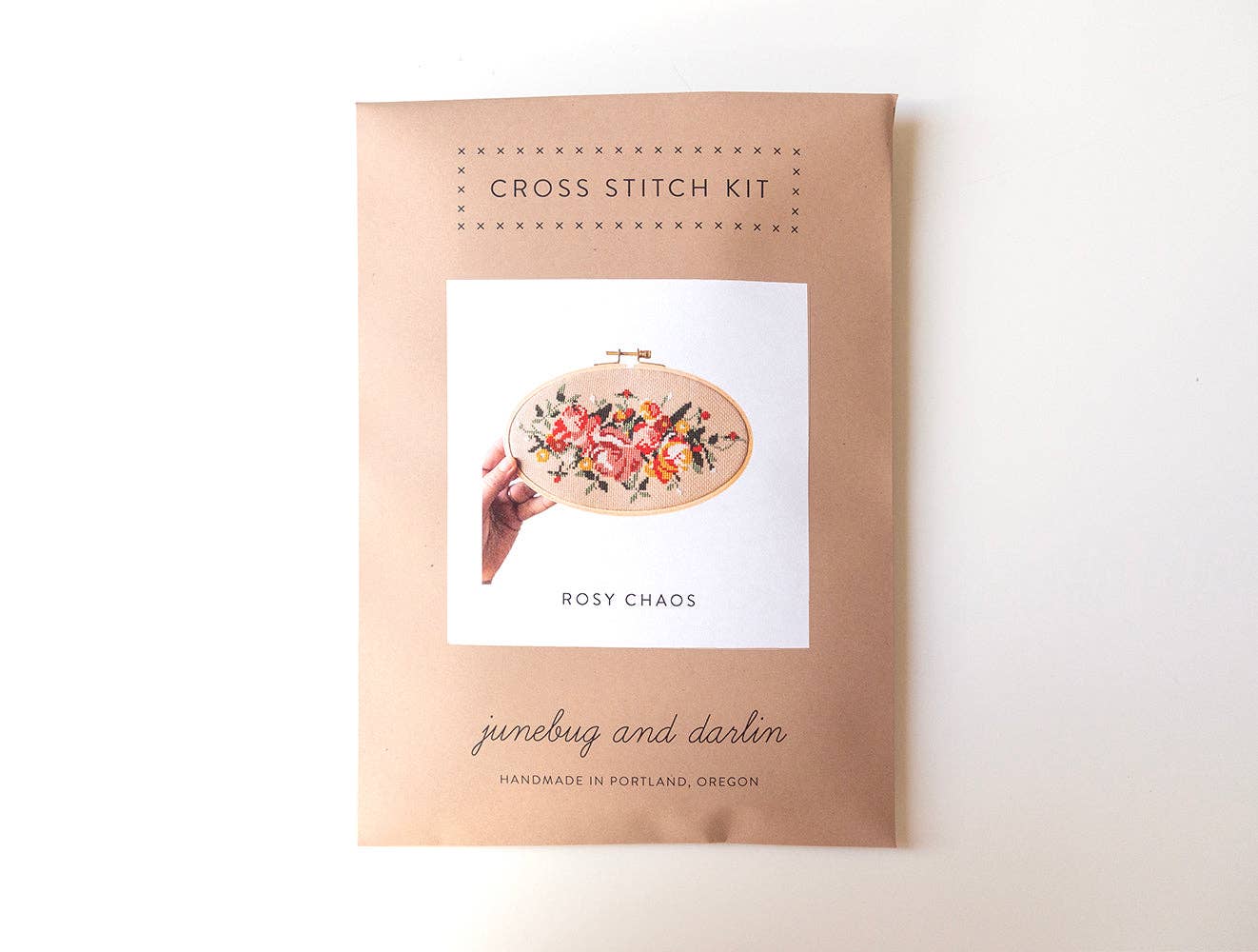 Rosy Chaos Cross Stitch Kit - Image 5